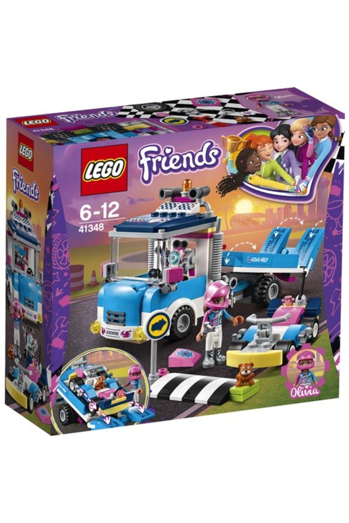 LEGO-شاحنة الخدمة والعناية فريندز 41348 2