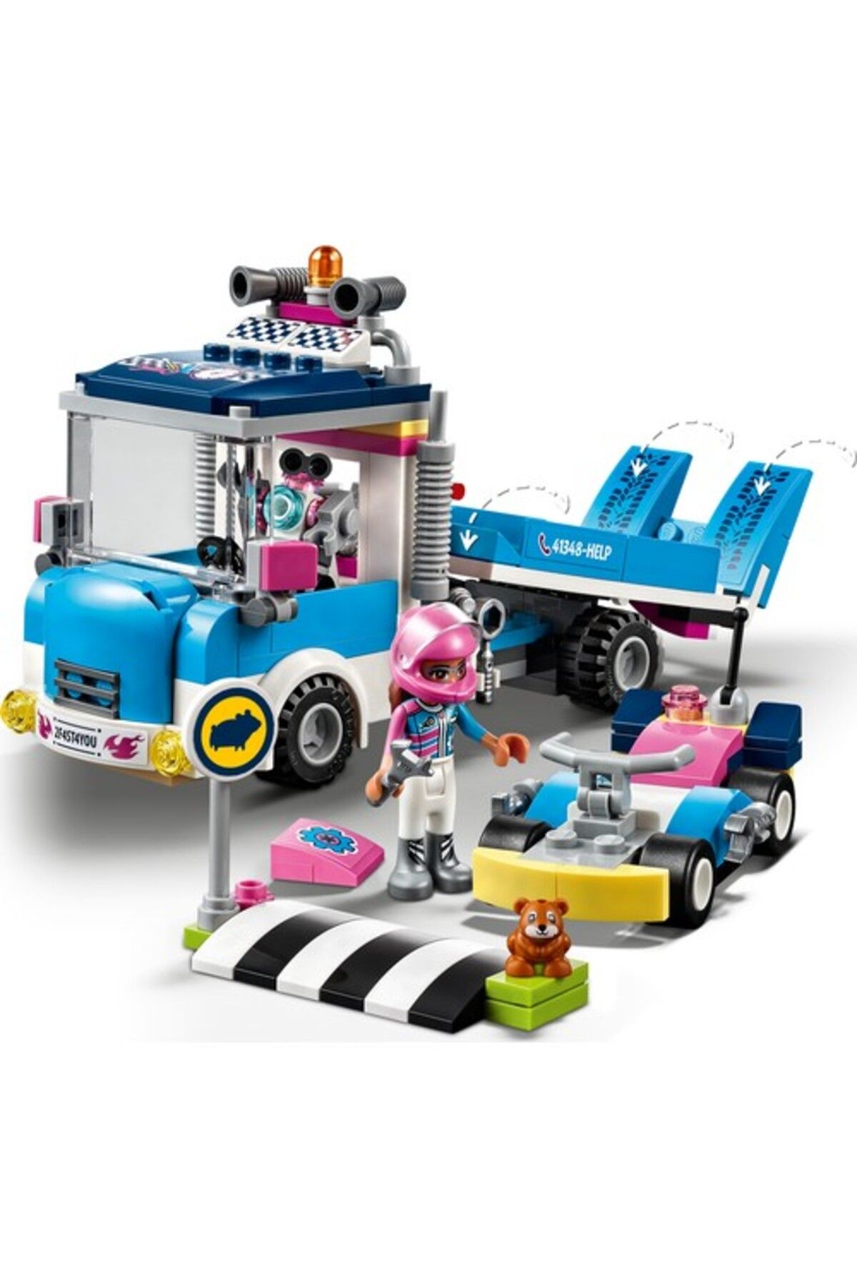 LEGO-شاحنة الخدمة والعناية فريندز 41348 4