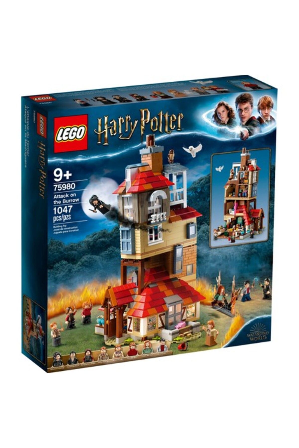 LEGO-Harry Potter 75980 Attack On The Burrow 2