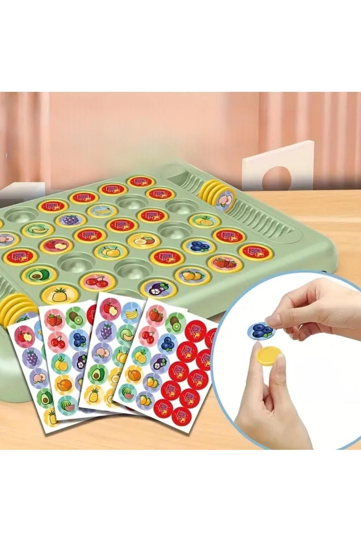 Bundera-Fruit Vegetable Matching Pairing Memory Game Interactive Learning Logic Educational Toy 3