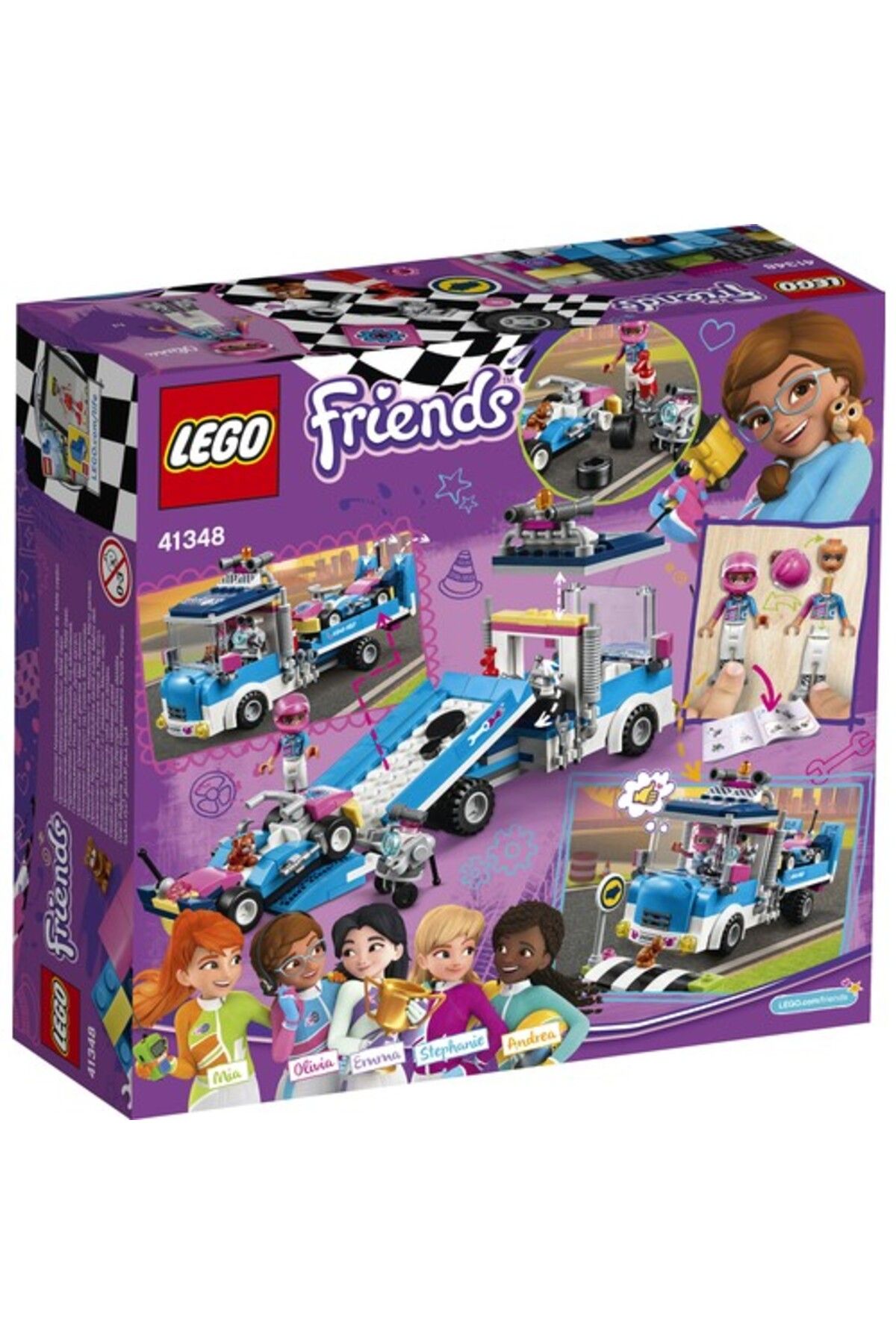 LEGO-شاحنة الخدمة والعناية فريندز 41348 3