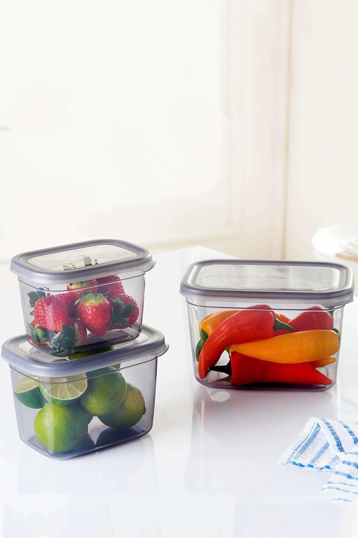 HOMENIVA-Extra Storage Container Set of 9 - Breakfast Refrigerator Container Set 3