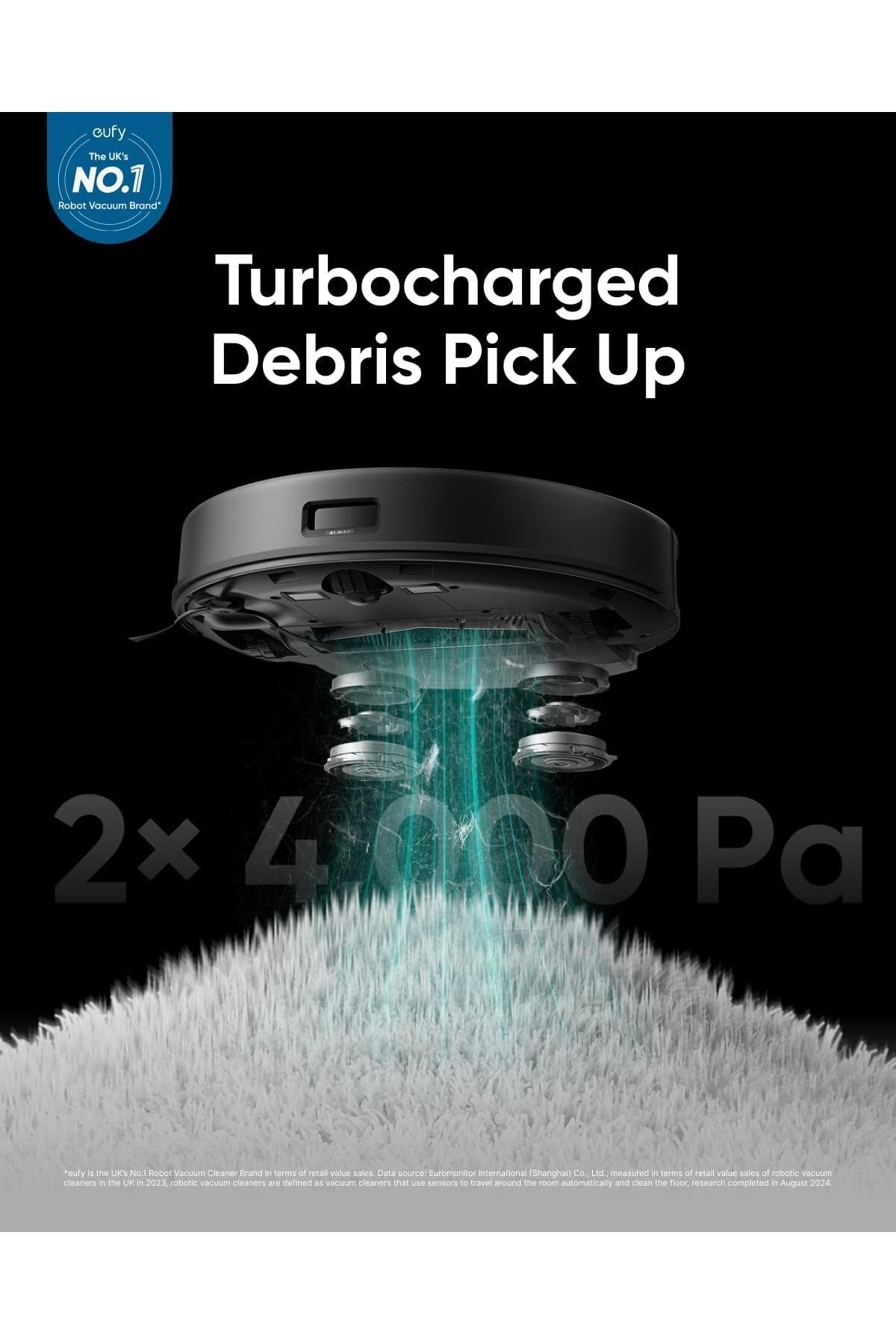 eufy-Clean X8 Pro Robot Vacuum Cleaner with Mop and Self-Empty Station 3