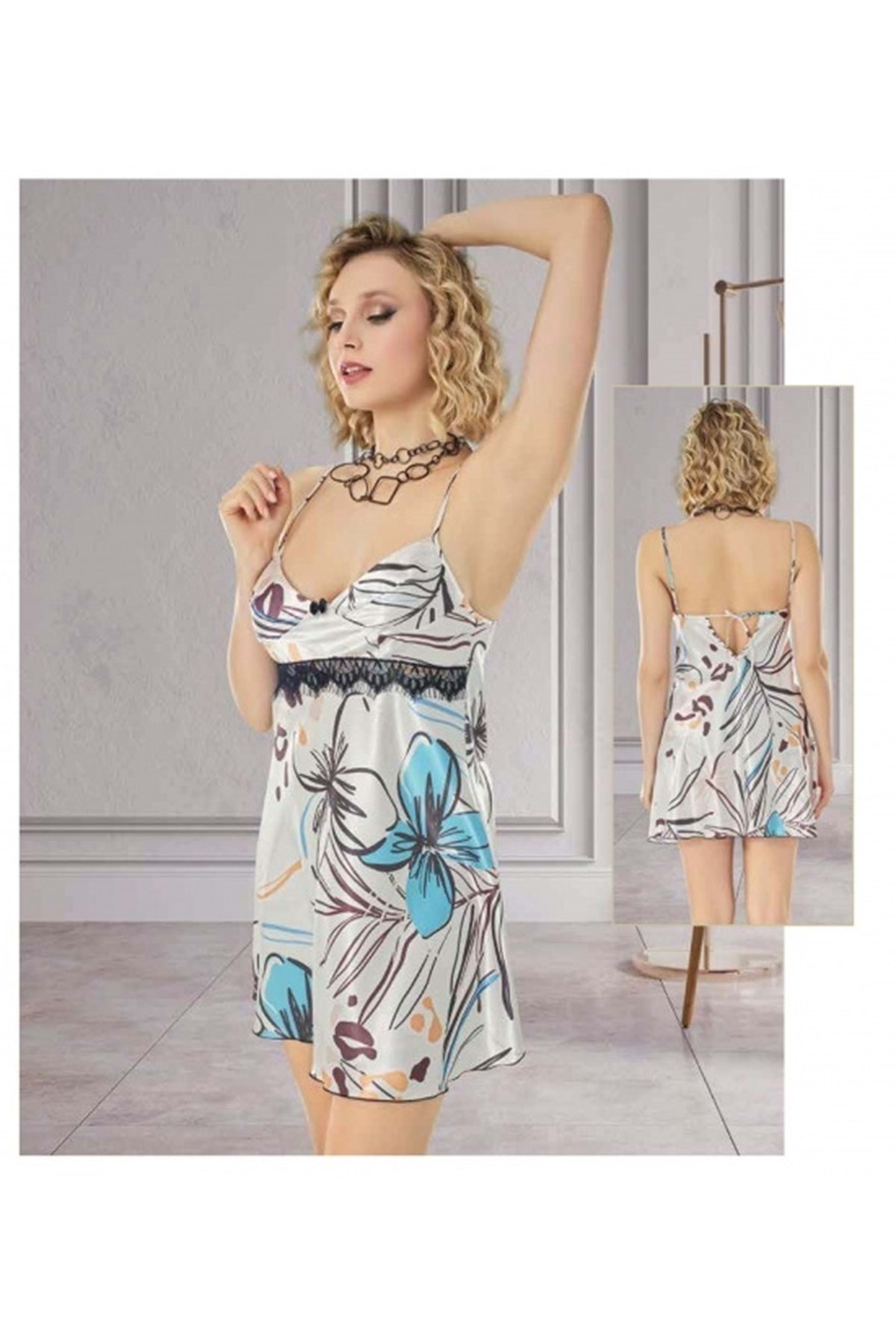 HOTFLİRT Gecelik 2959 EKRU