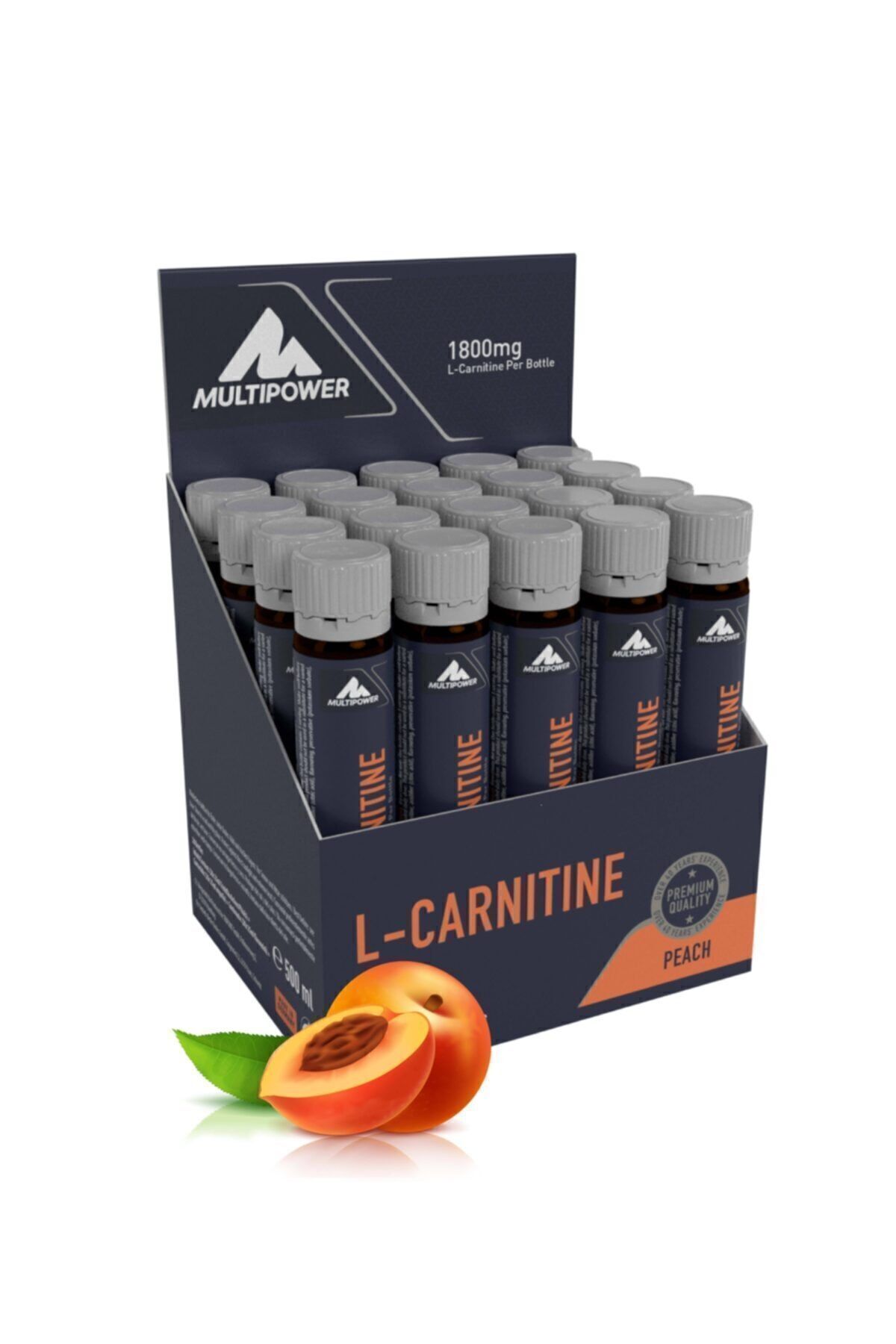 multıpower l carnitine liquid ne işe yarar Multipower L-carnitine Liquid 20x25 Ml Şeftali Aromalı
