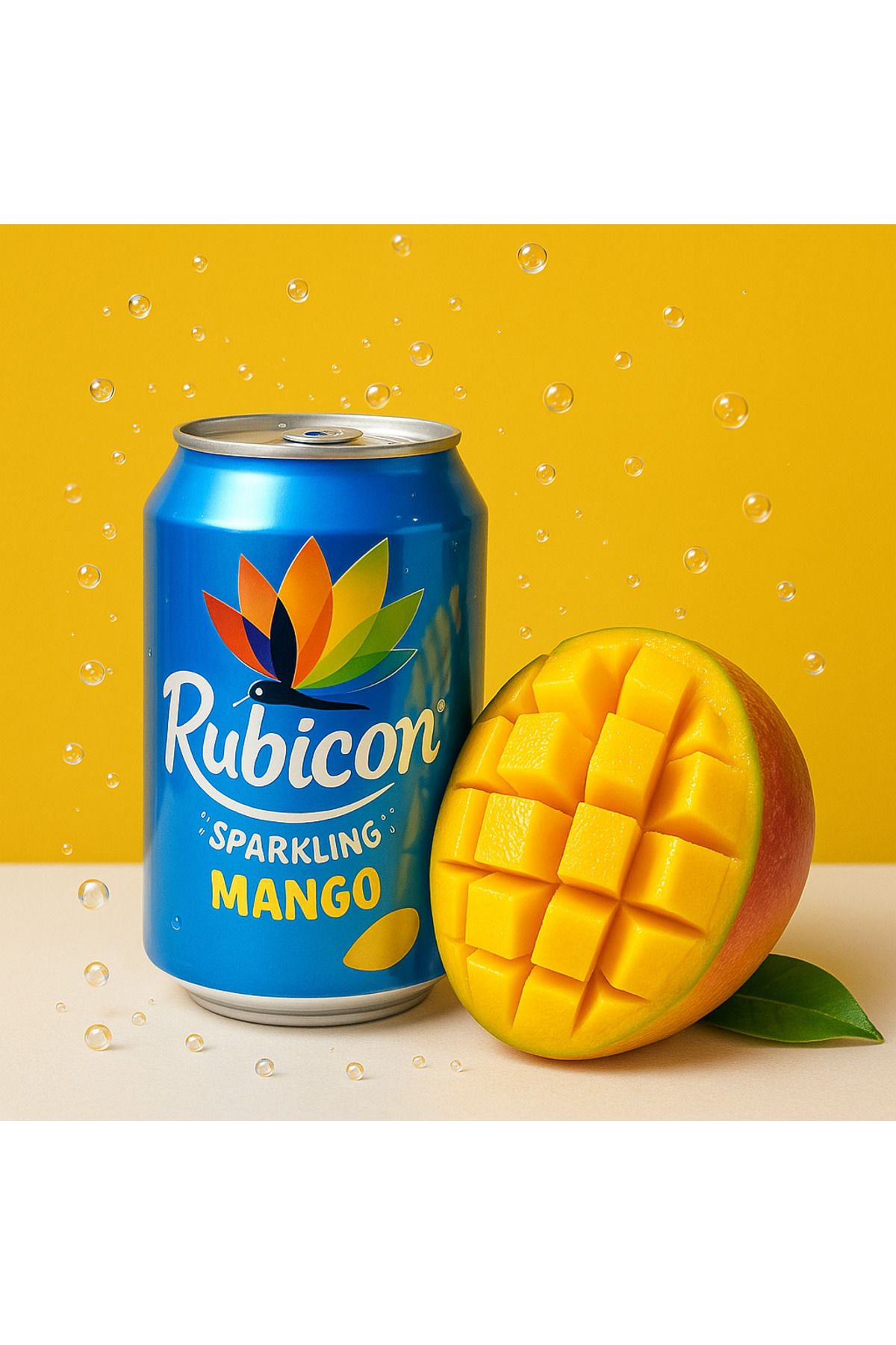 Rubicon Sparkling Mango / Mango Meyveli Gazlı Içecek 330ml