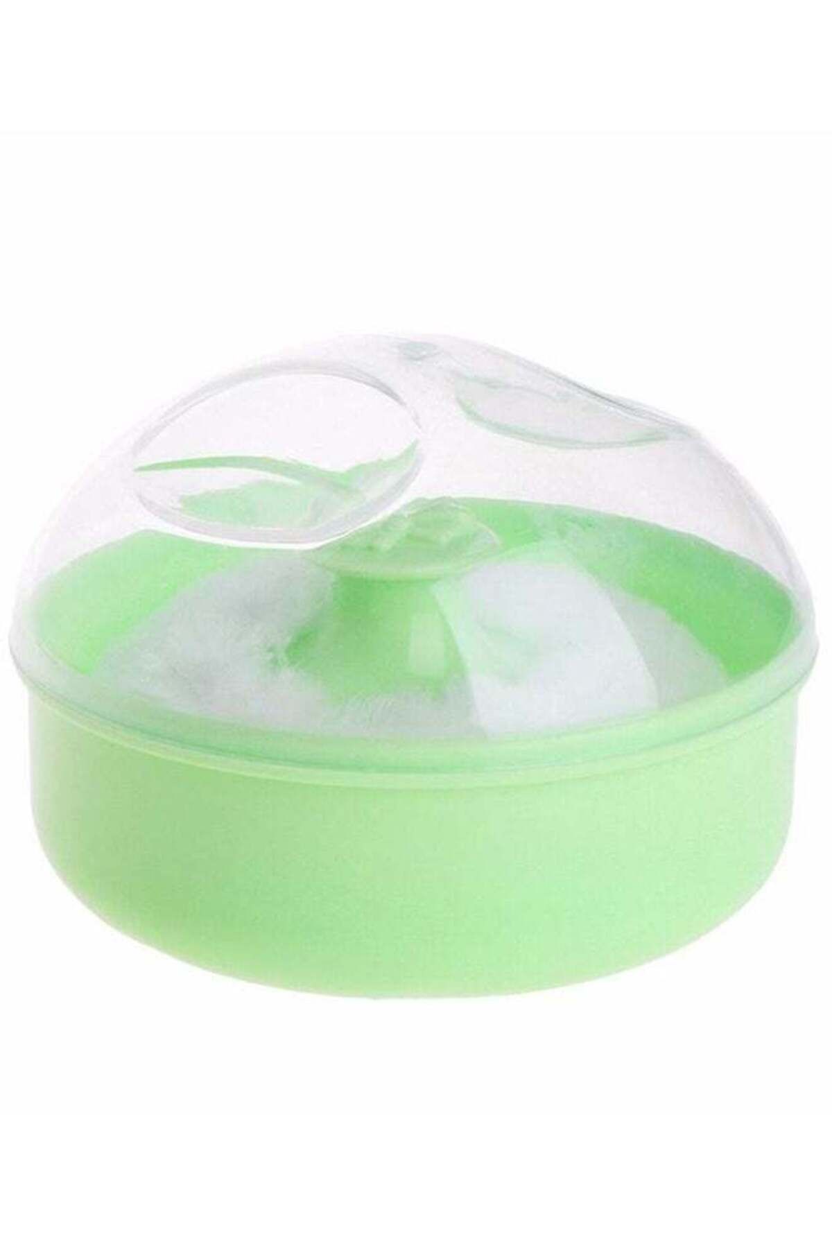 Generic-علبة بودرة أطفال - أخضر 2