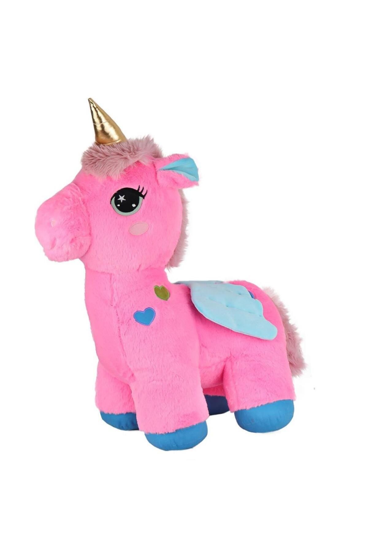 DENİZBİLİŞİM Nessiworld 4974 Büyük Pembe Unicorn -My Friend Toys