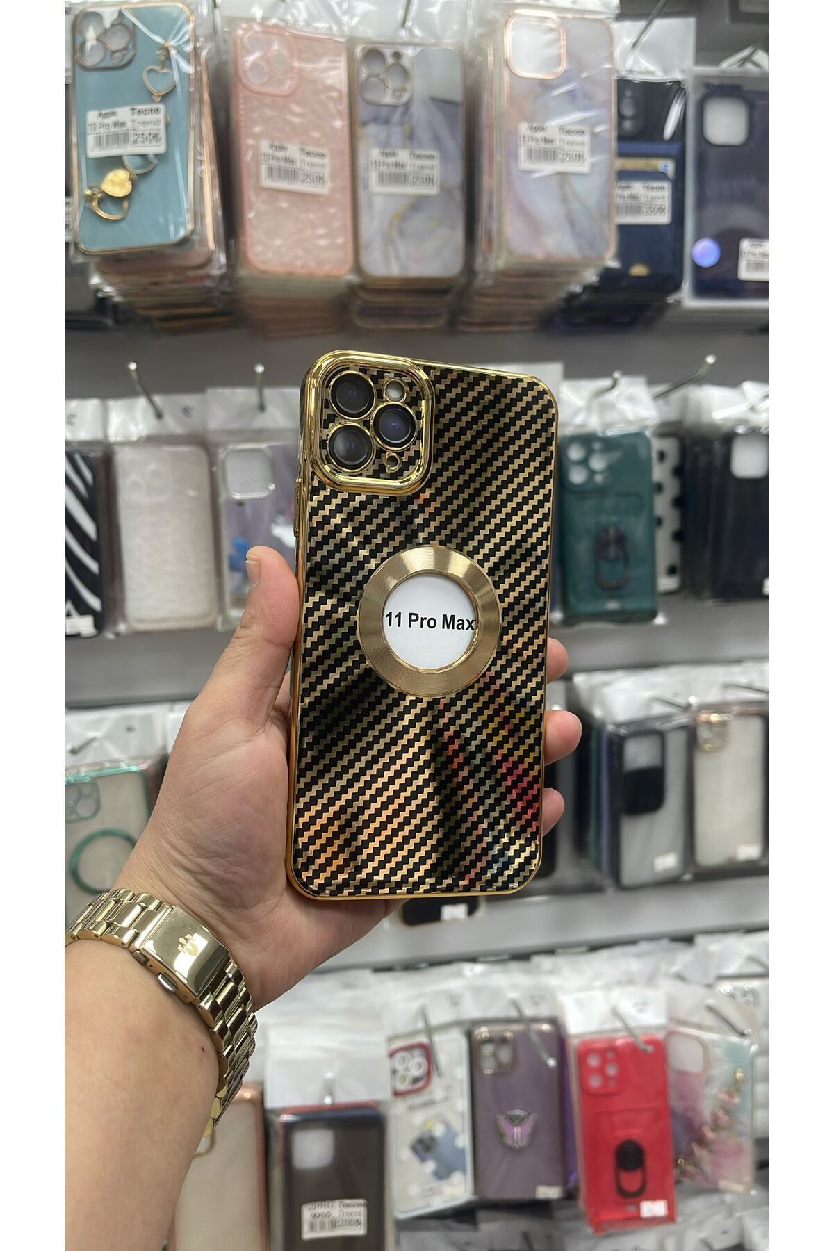 TECNOTREND Apple İphone 11 Pro MAX Carbon Clear Kılıf