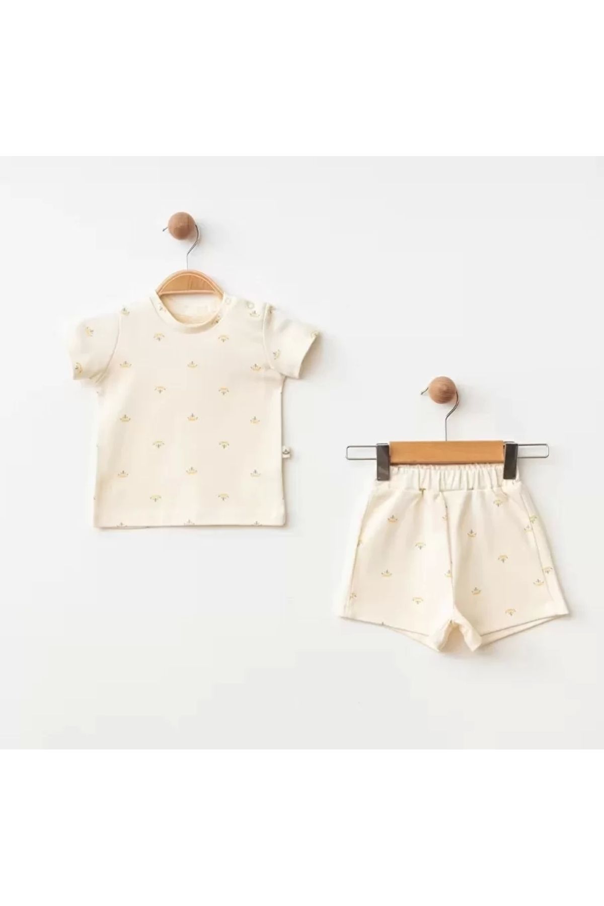 Miravm Eslenza Baby 2'li Takım 0043 Bej