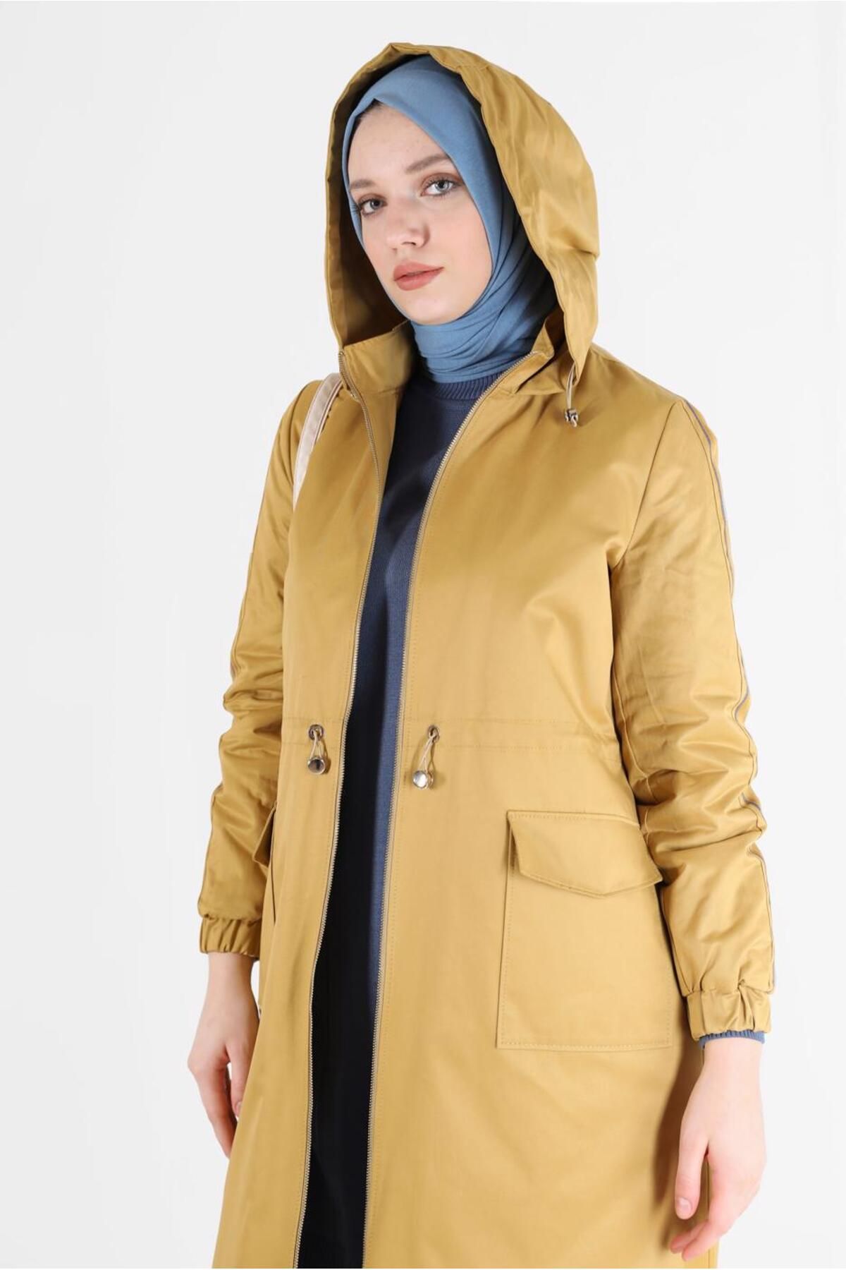 PARKA 90214 کلاهدار کمری کشیده Alvina