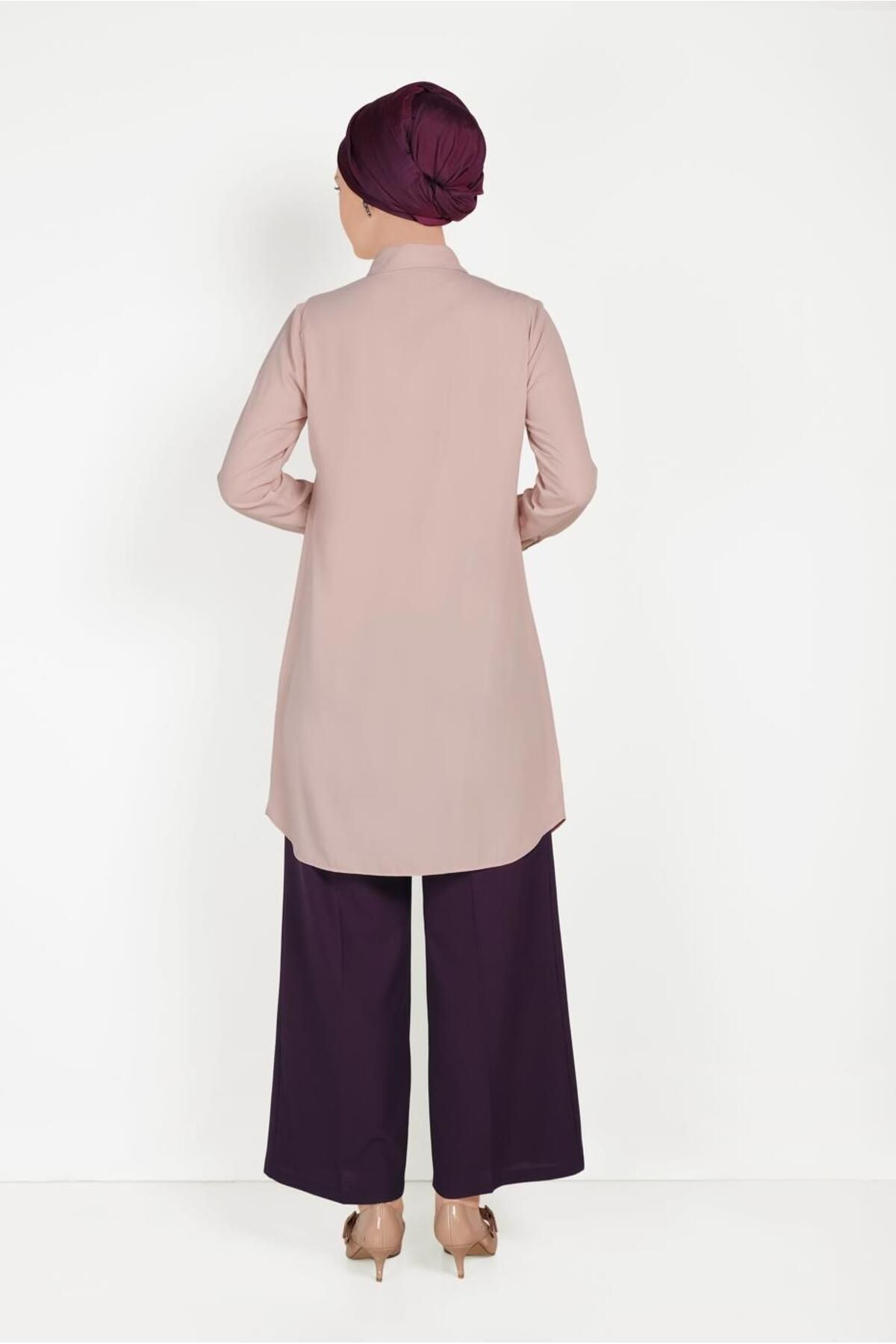 Alvina-Classic Tunic with Hidden Buttons 40442 3