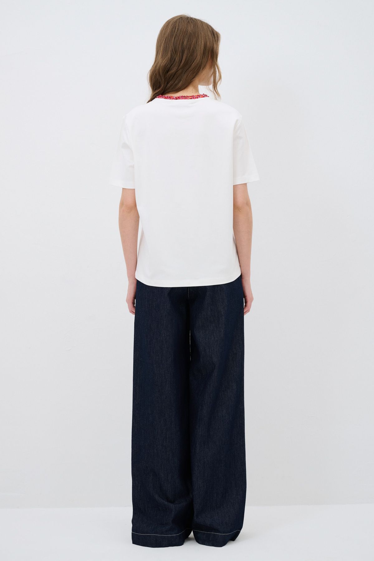 adL-T-shirt with rhinestones 5