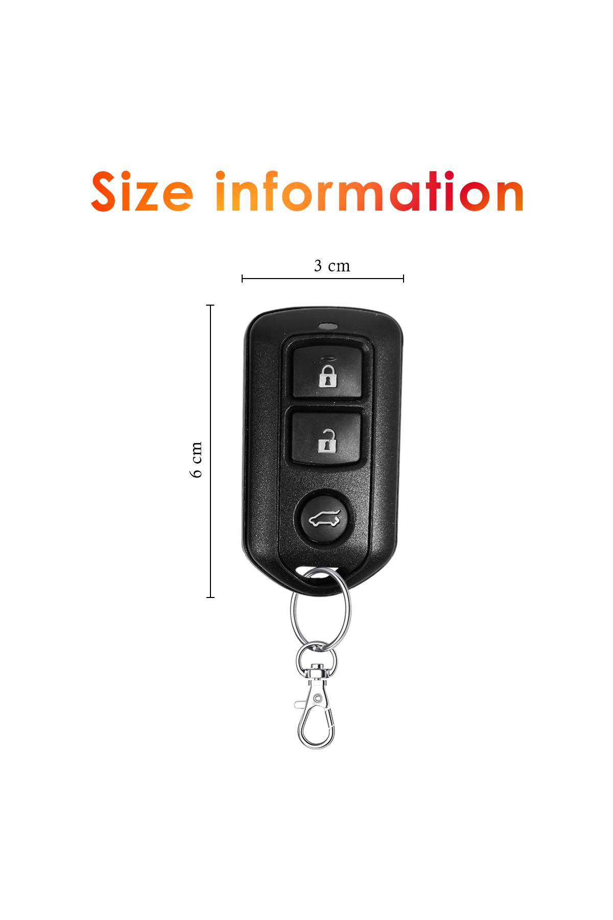3XR-Advanced Car Keyless Entry System w/ Dual Remotes & Full Wiring Kit for Enhanced Vehicle Security 4