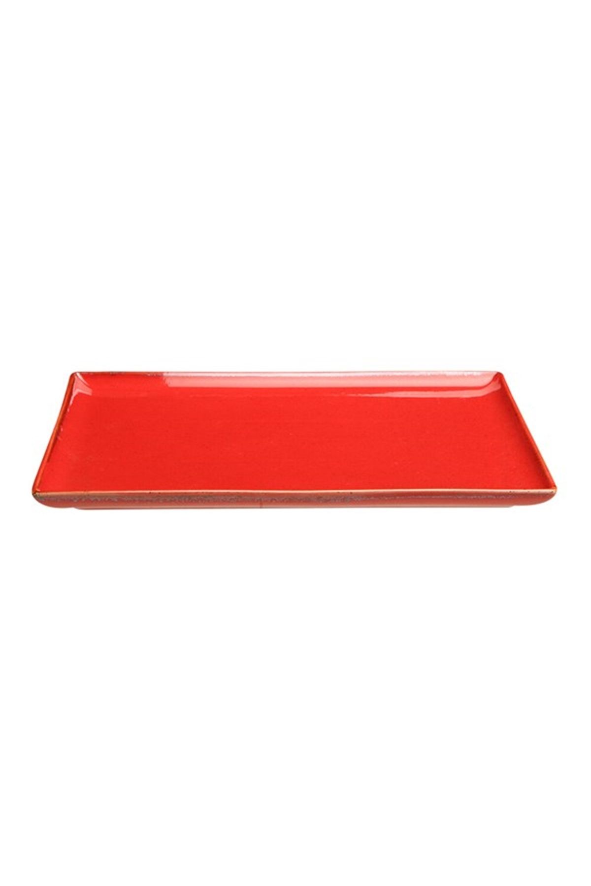 Porland-Red Breakfast Plate - 27 cm Size 2