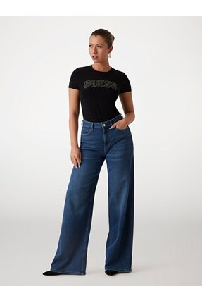 Guess Lace Kadın Slim Fit T-Shirt