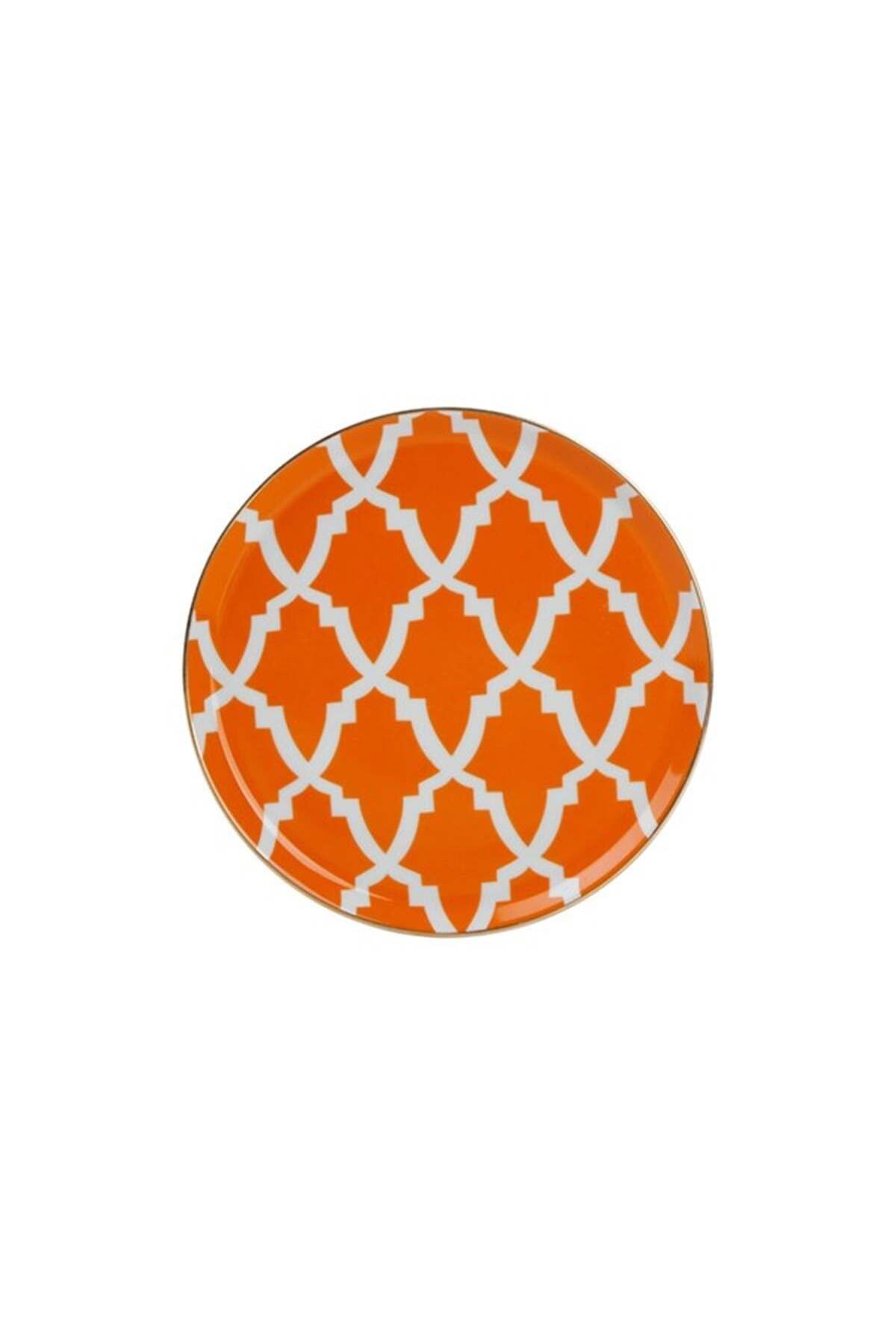Porland-Morocco Ds3 Orange Flat Plate 20 Cm 1