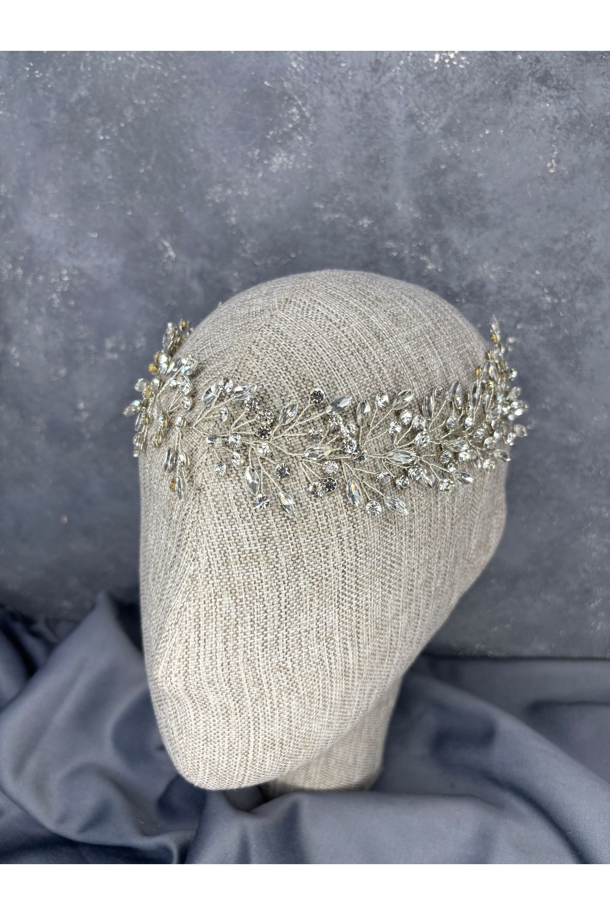 Hayalperest boncuk-Salla Special Design Bridal Henna Crown Hair Accessory 3