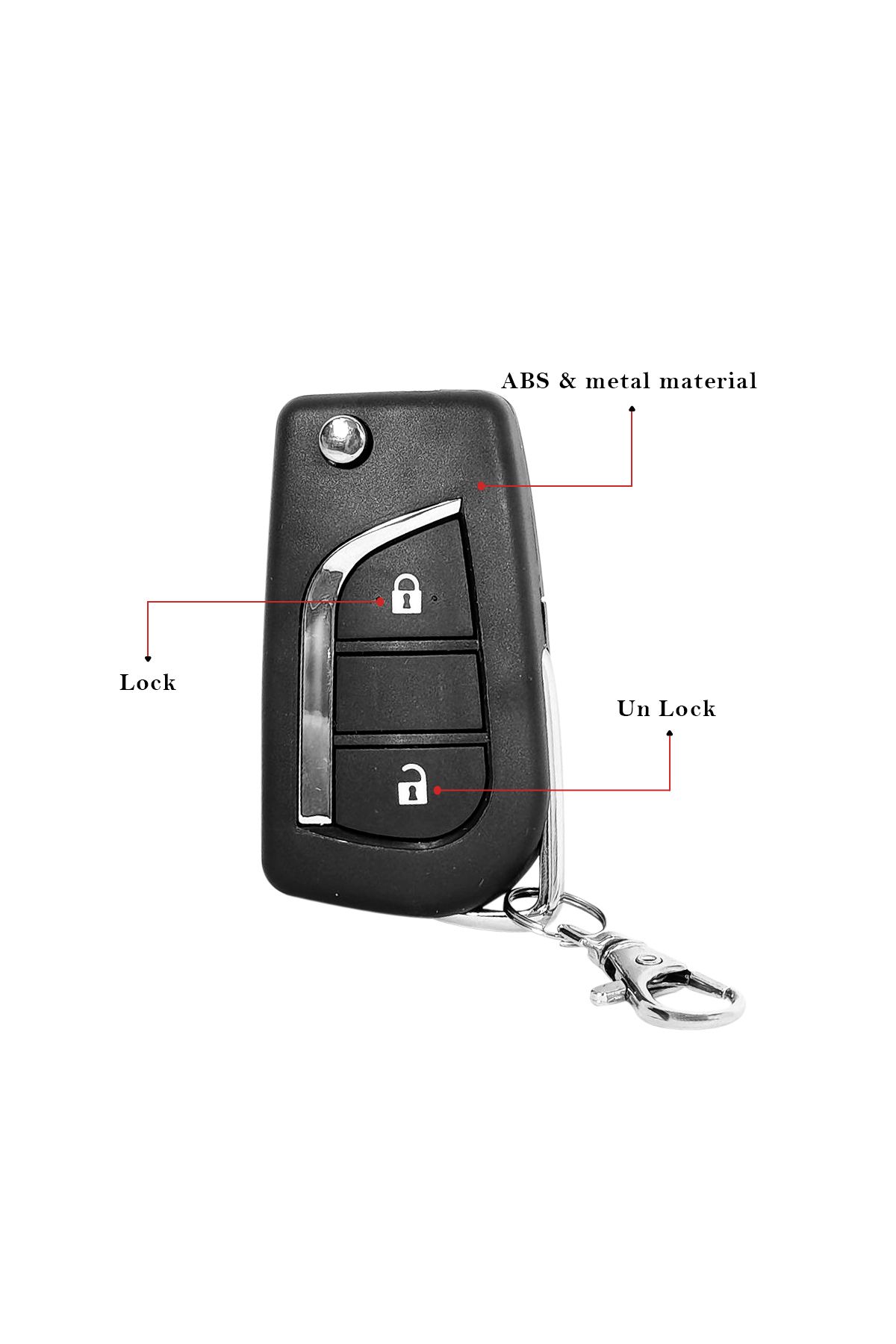 3XR-Car Keyless Entry System with 2 Remote Controls and Central Locking Module – Universal Fit 3