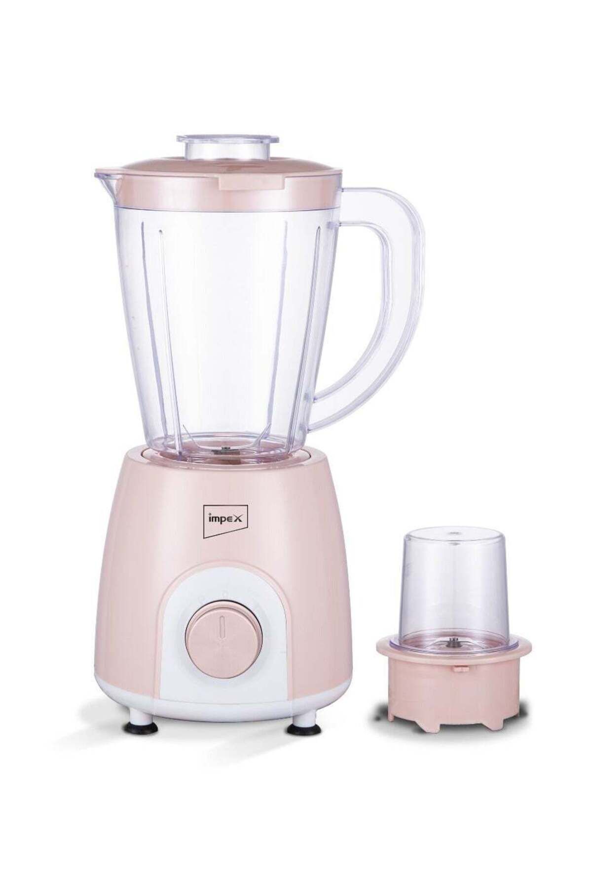 İMPEX-2 in 1 Blender 1.4L 400W Mixer Grinder BL 3501 - 2 Speed with Pulse Control 4 Stainless Steel Blade 1