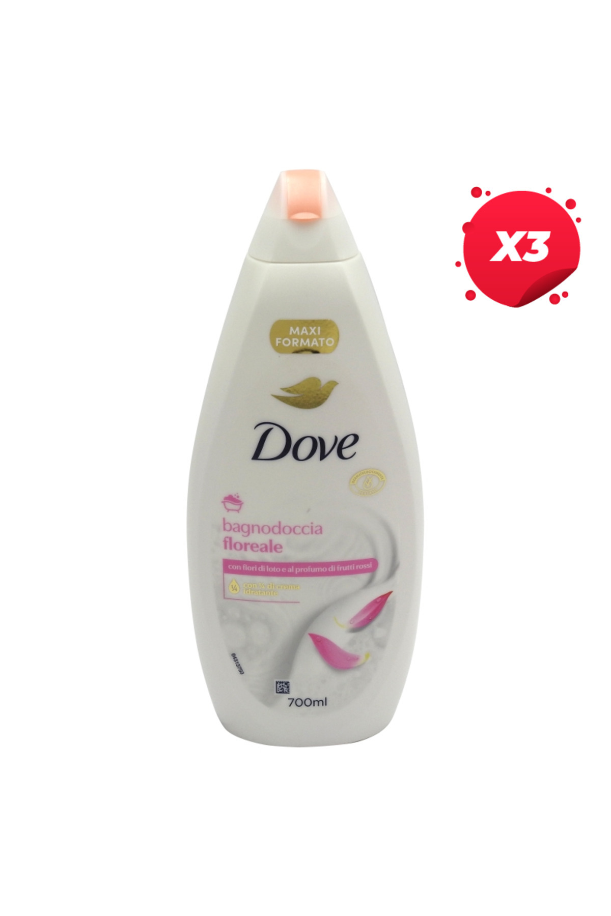 Dove X3 - BAI CU BILUM DOVE 700ML FLORAL