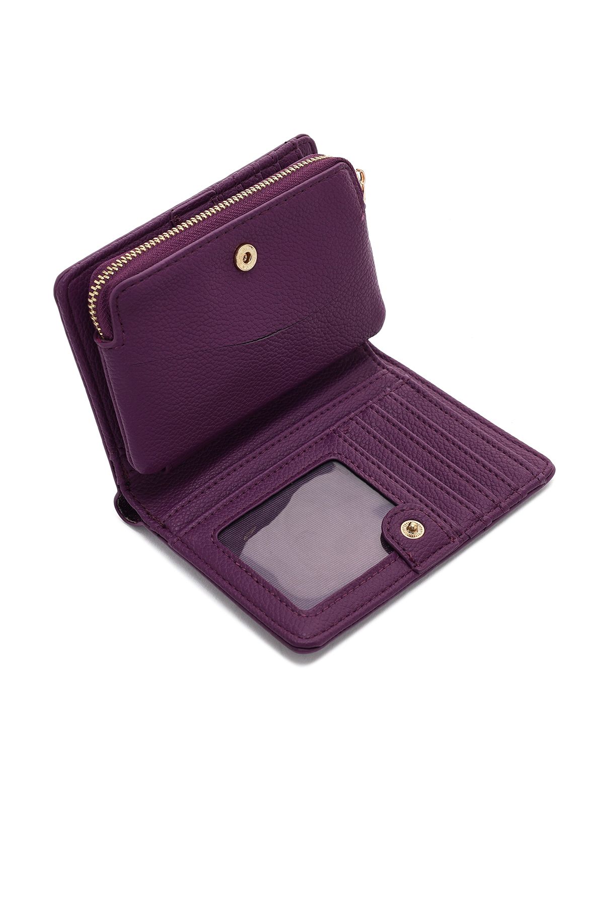 Derimod-Purple Women's Wallet - 000a2d5611ft 6