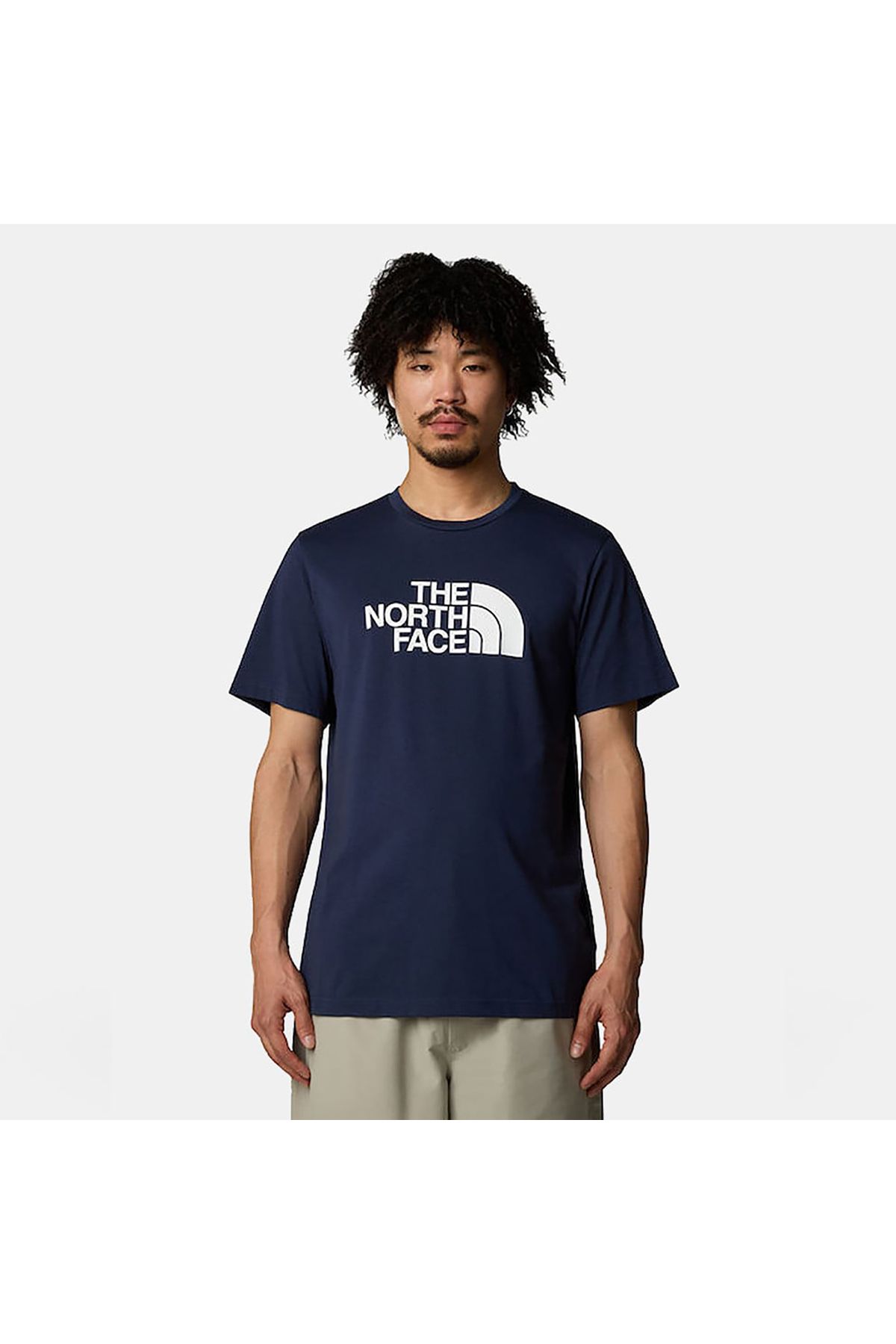 تی شرت مردانه آبی سرمه ای مردانه Easy Summit (NF0A8A6C8K21) The North Face