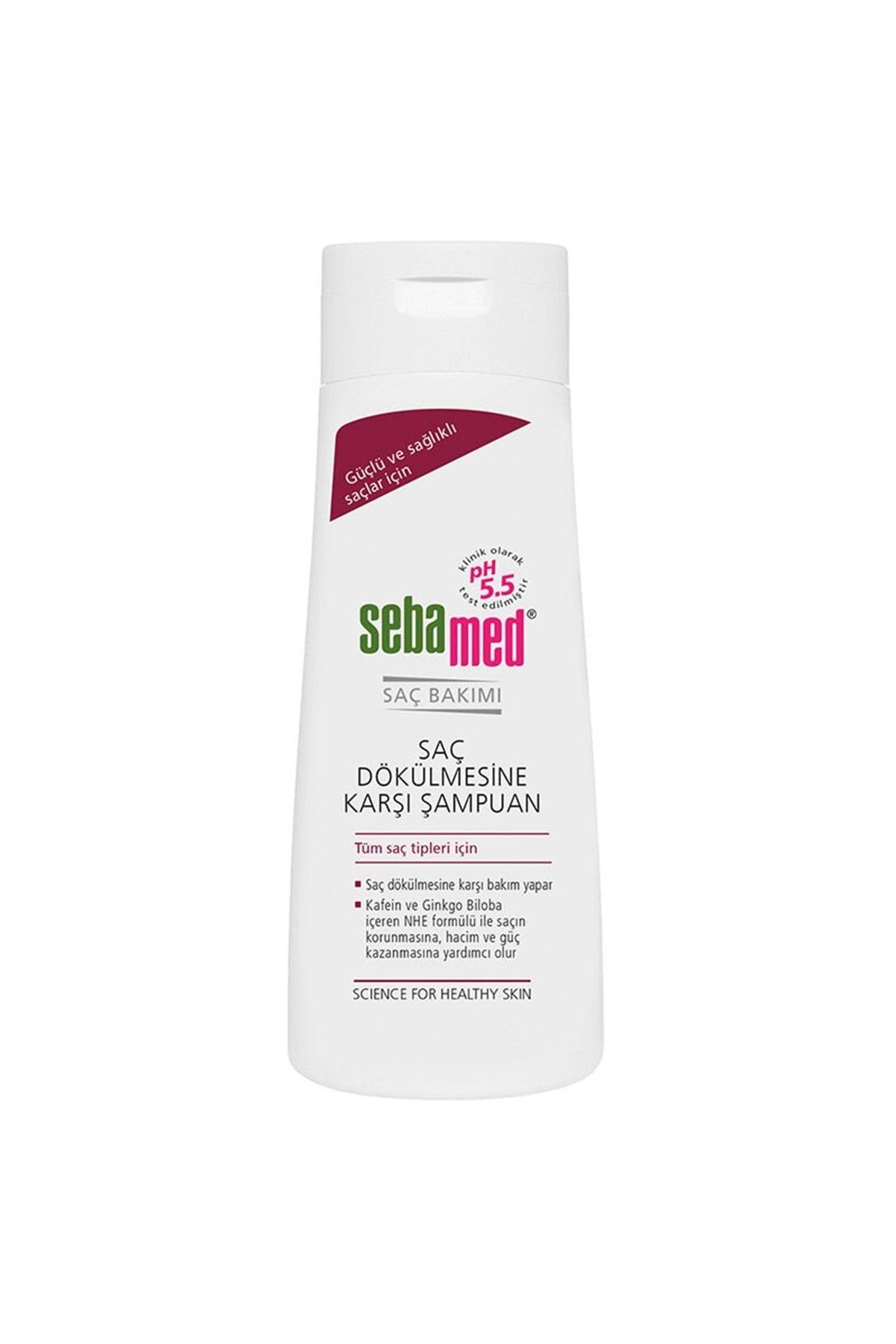 شامپو مردانه و زنانه در برابر ریزش مو 200 میلی لیتری برای همه انواع مجموعه 3 SET Sebamed