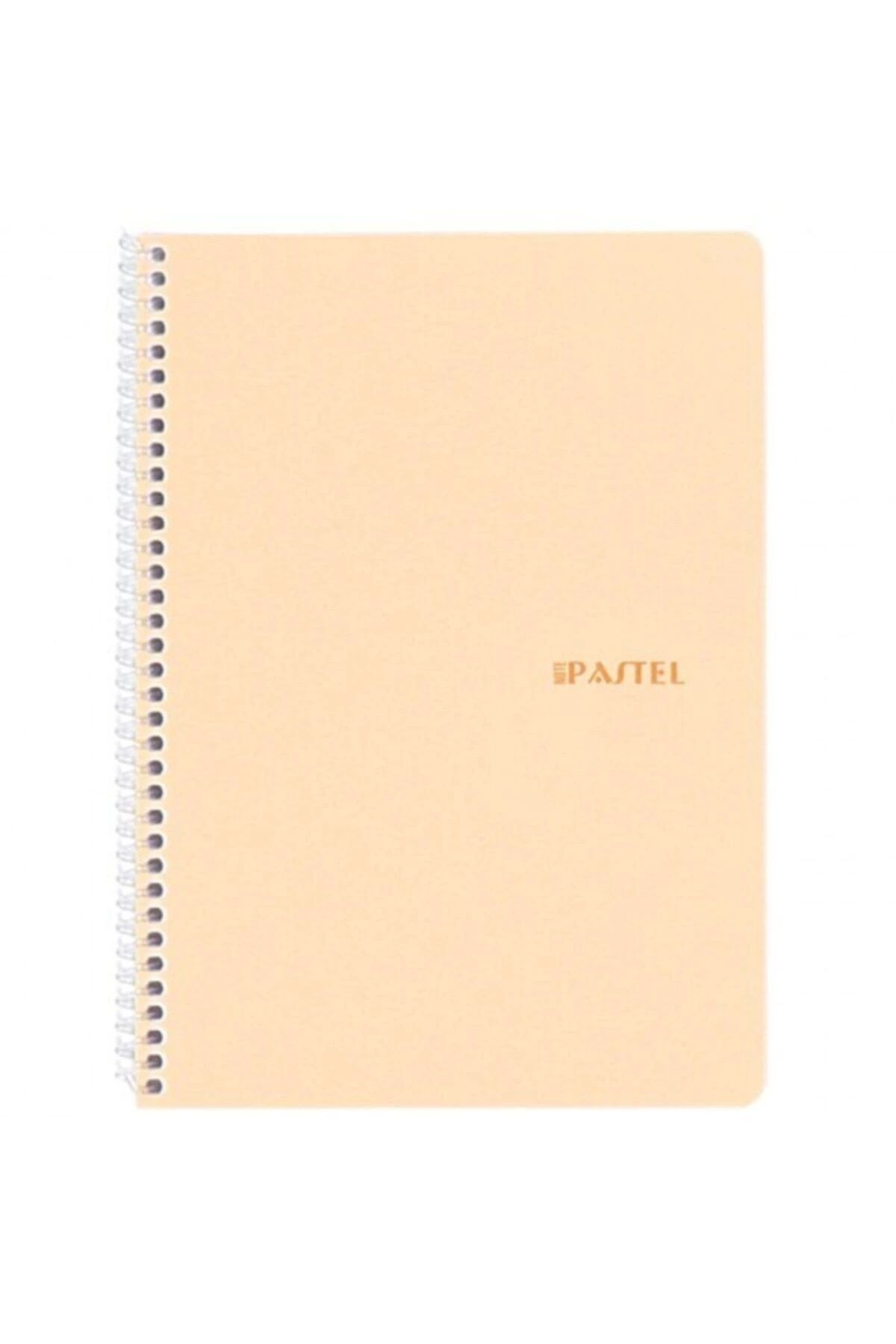 KESKİN COLOR-100 Sheets 17x24 Pastel Spiral Plastic Cover Checked Notebook 5