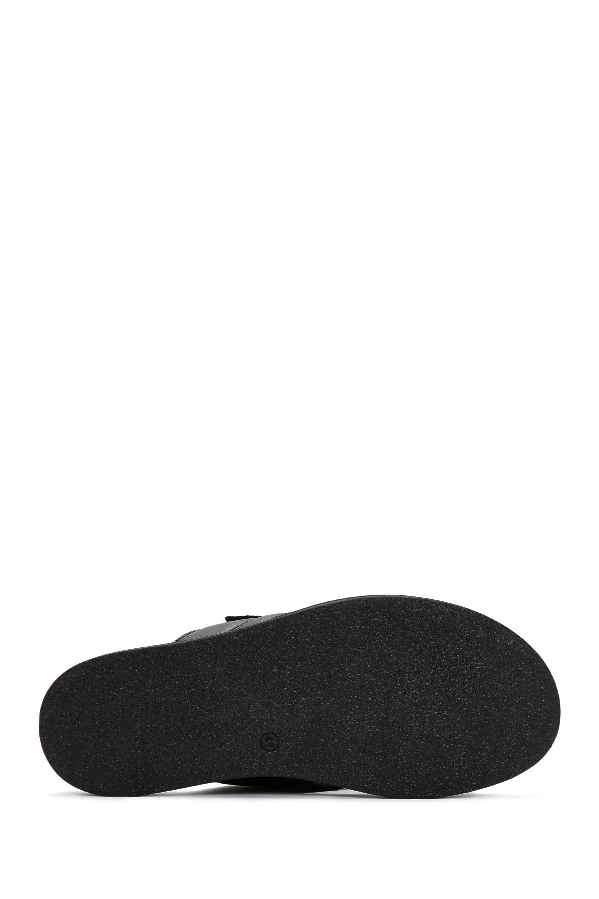 Derimod-Casual Men's Leather Slippers - Black Banded, 24sfd625718 4