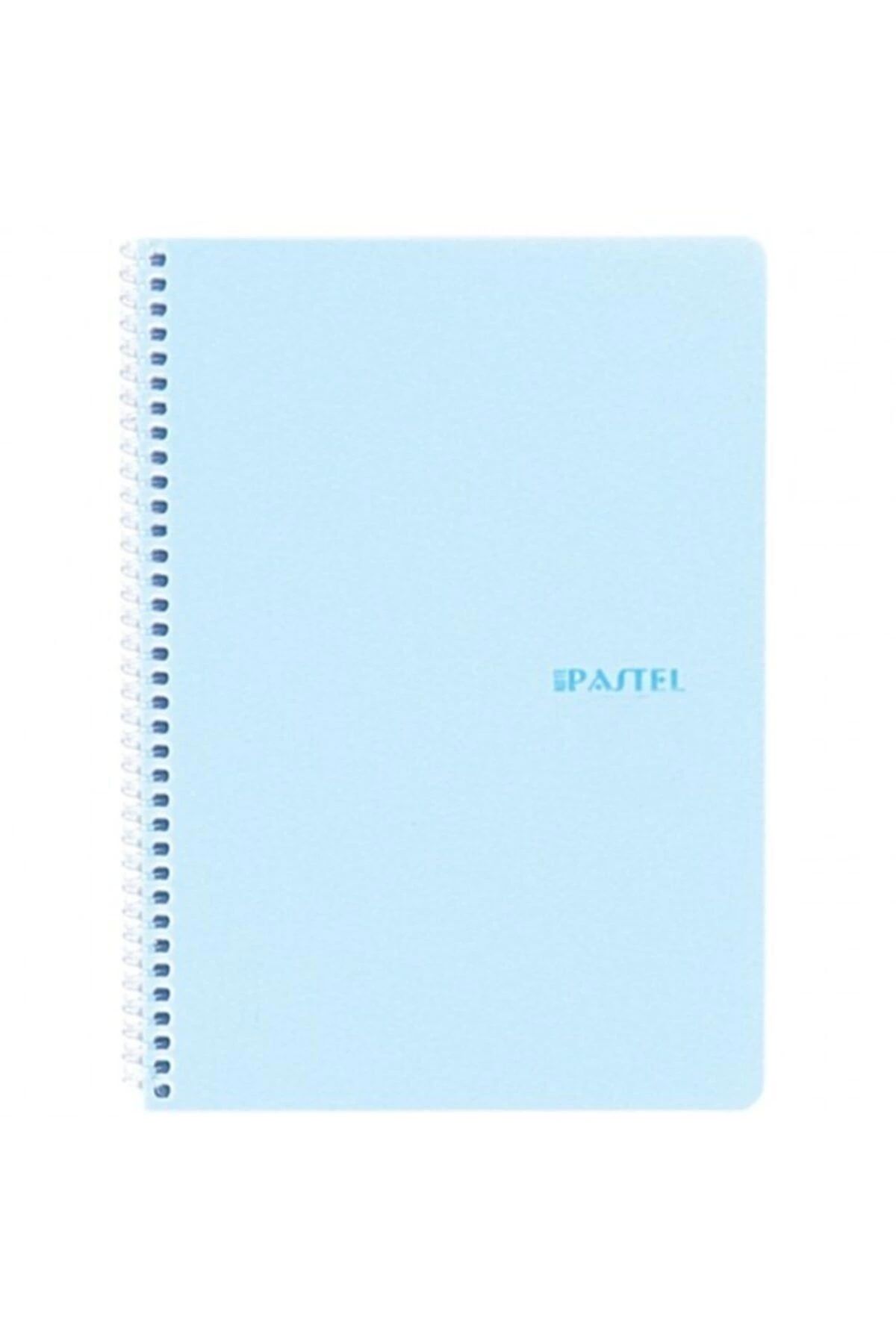 KESKİN COLOR-100 Sheets 17x24 Pastel Spiral Plastic Cover Checked Notebook 6