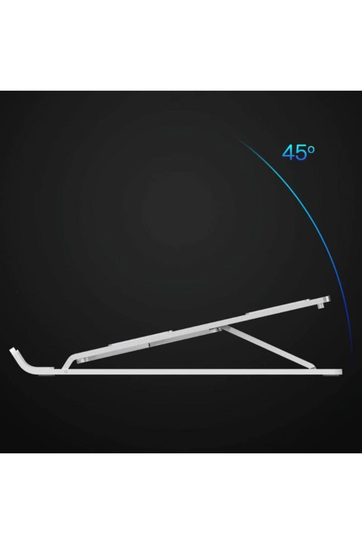 Techmaster-Nuoxi N3 6 Level Metal Macbook Notebook Reading Stand Foldable 7