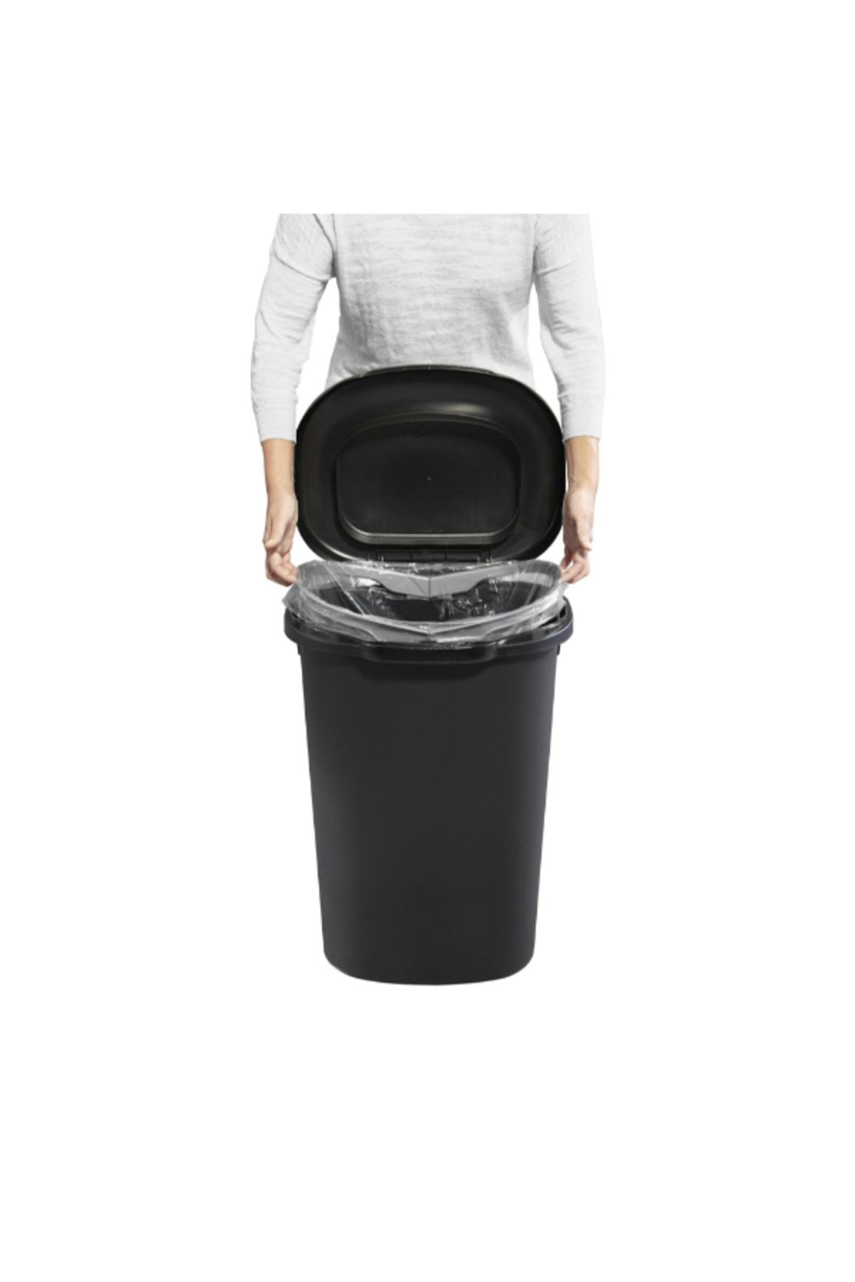 RUBBERMAID-Durable Slim Touch Top Waste Basket 49 Liter 5