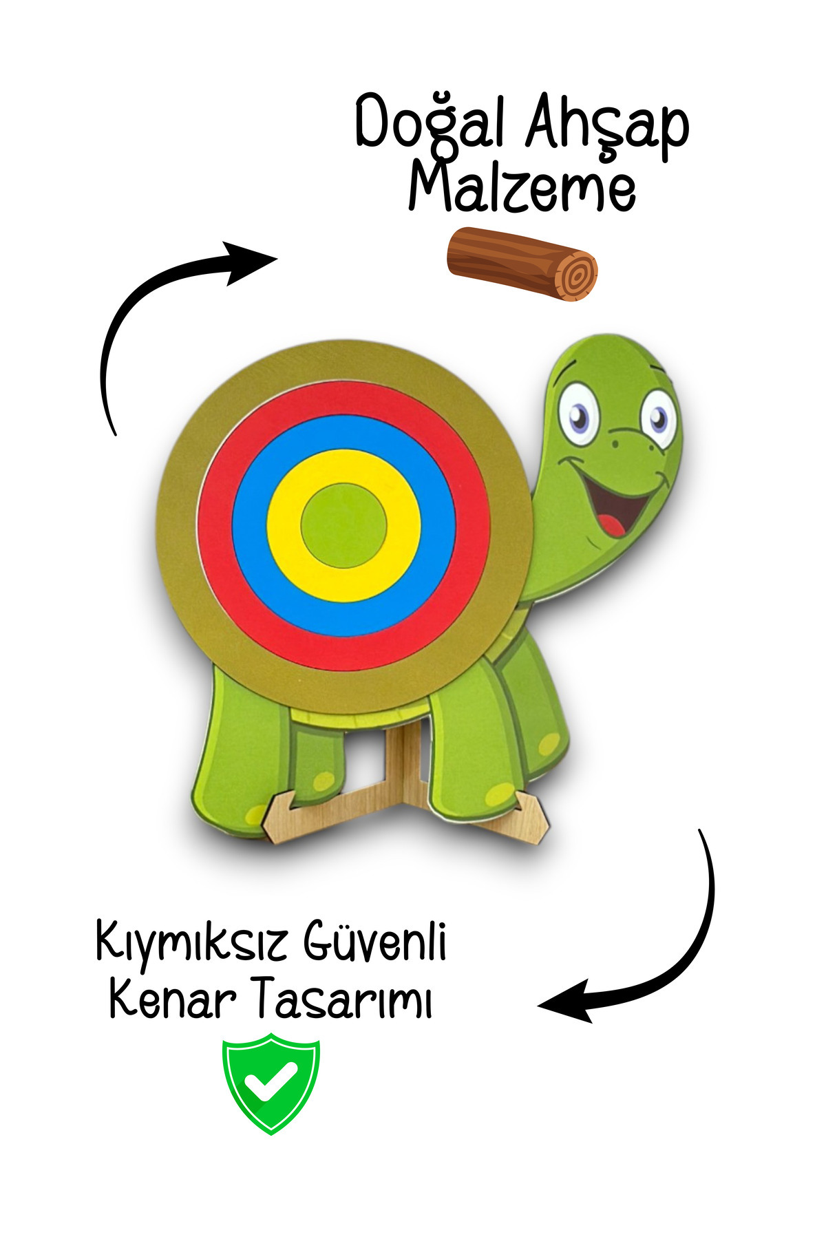 Karter İnovasyon Kaplumbaga Puzzle,Egitici Puzzle,Montessori Egitici Oyuncak,Ahsap Egitici Oyuncak,Ahsap Kaplumbaga fotoğrafı 4 (önizleme)