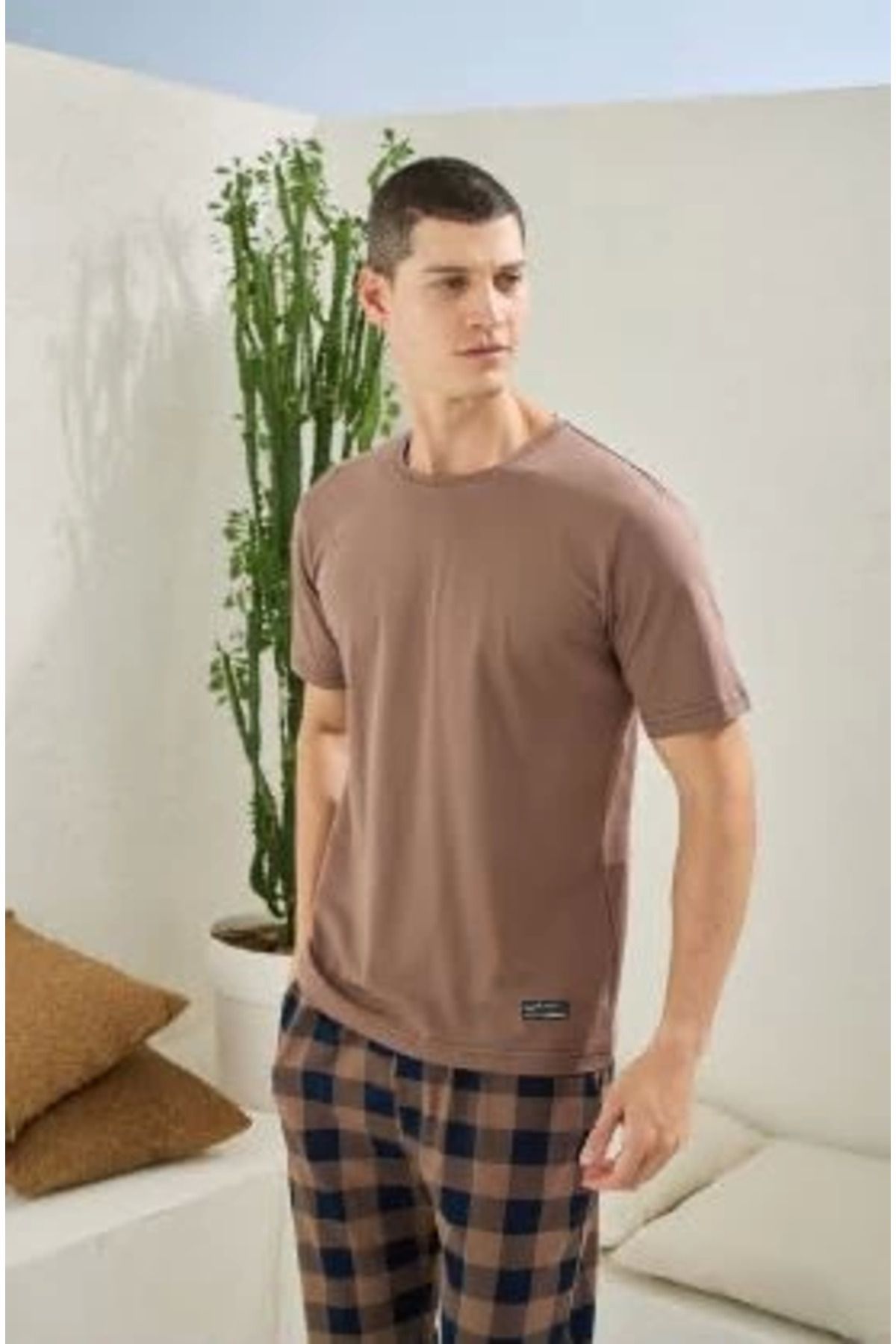 OEM Kocabey 2098 Erkek O Yaka Pijama Takım