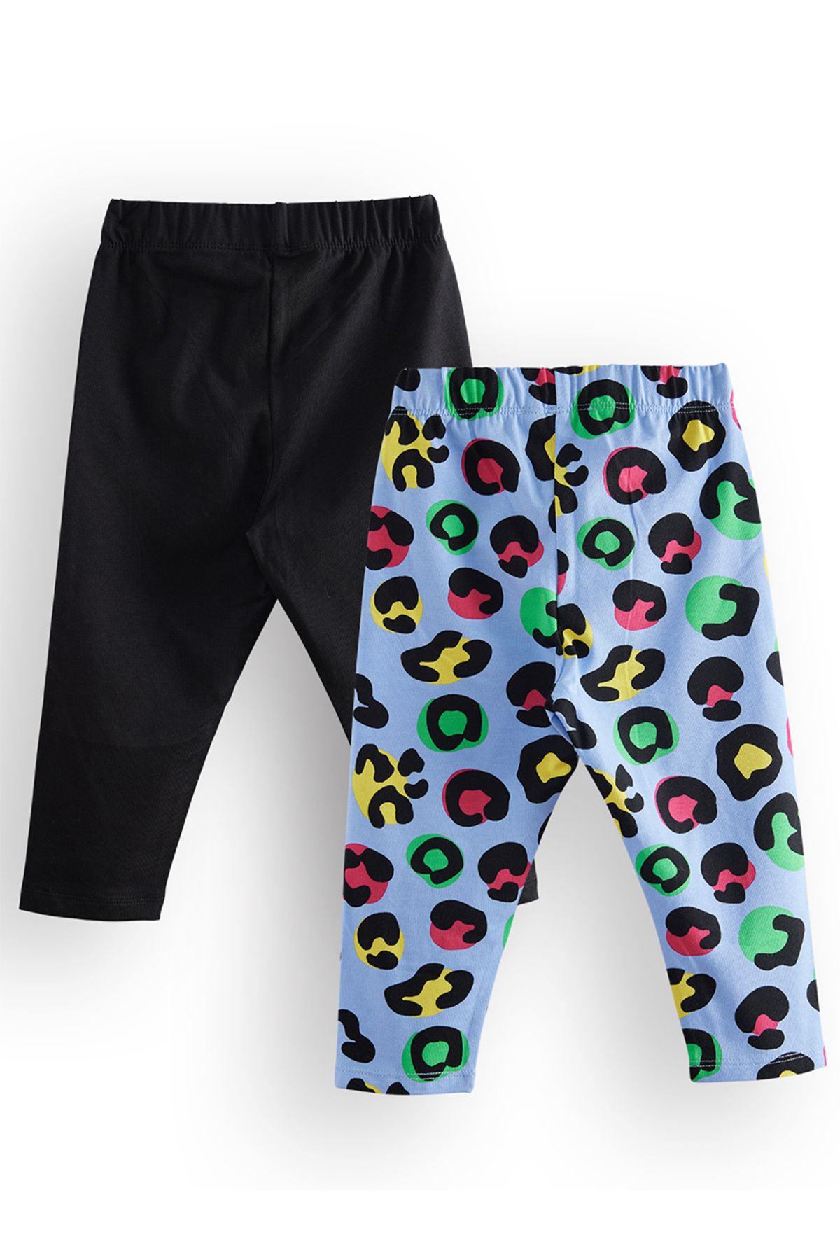 Denokids-Schwarze Leoparden-2-teilige Strumpfhose für Mädchen 4