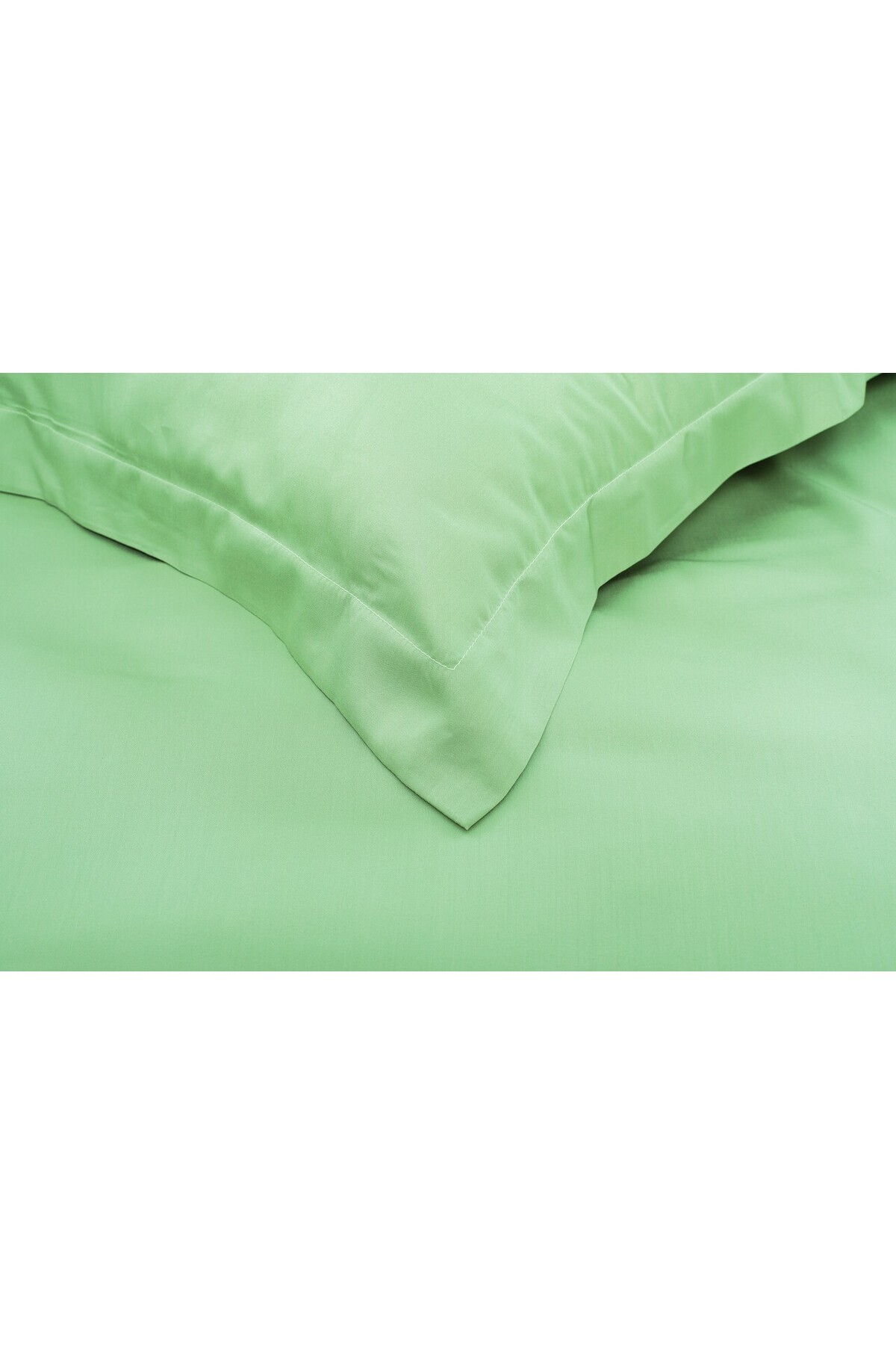 Green Future-Bed linen, 2 persons, 100% Bamboo, 6 pieces, 200x220 cm, Green/Ivory 8