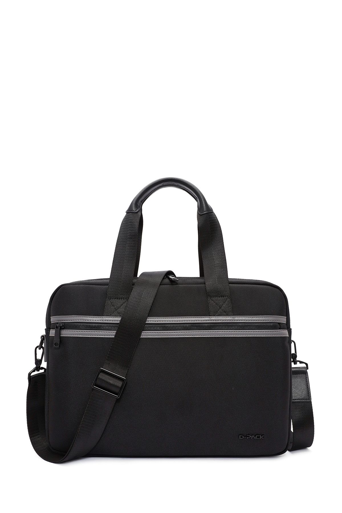 Derimod Servietă Din Material Textil Cu Curea Lungă Neagră Pentru Bărbați D-pack 24wbd30146f Masculin - Standard