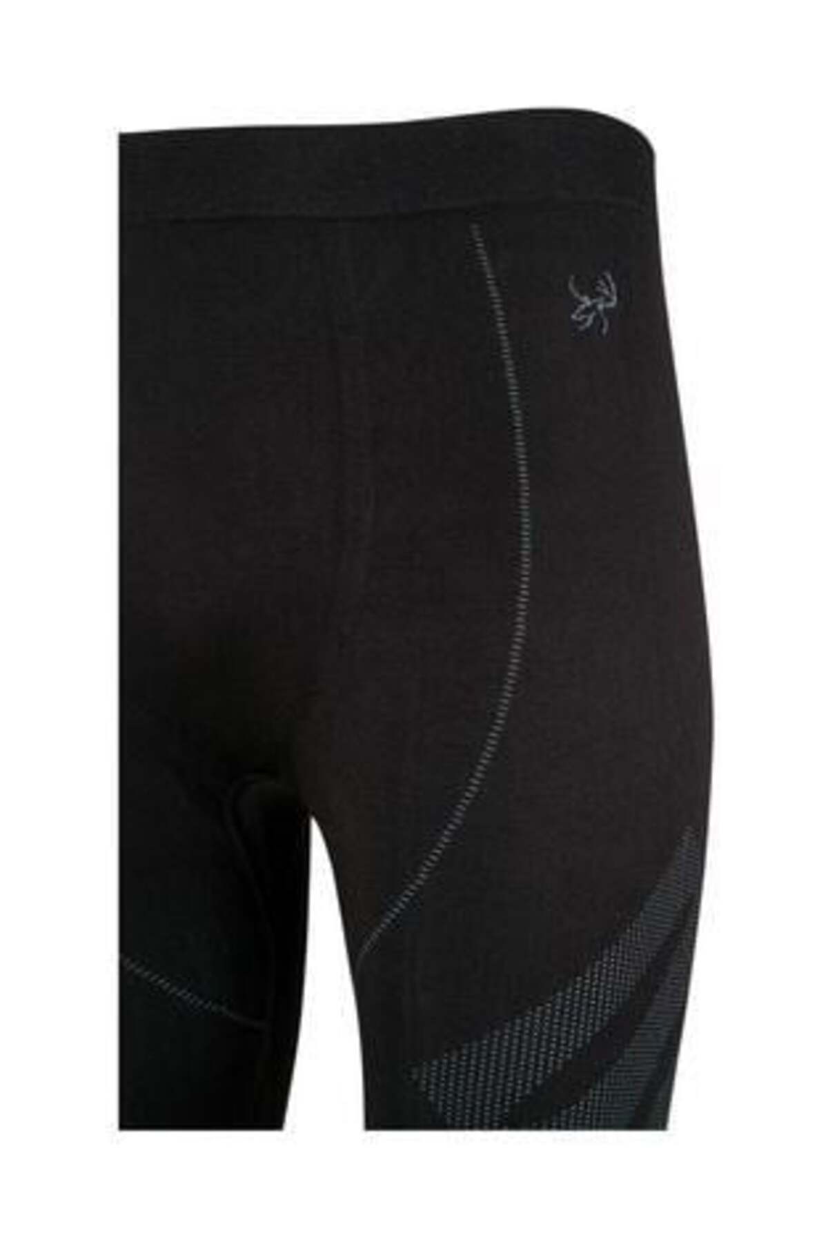 2AS Erkek Heatwave Seamless Baselayer Alt İçlik Siyah/Gri görsel 3
