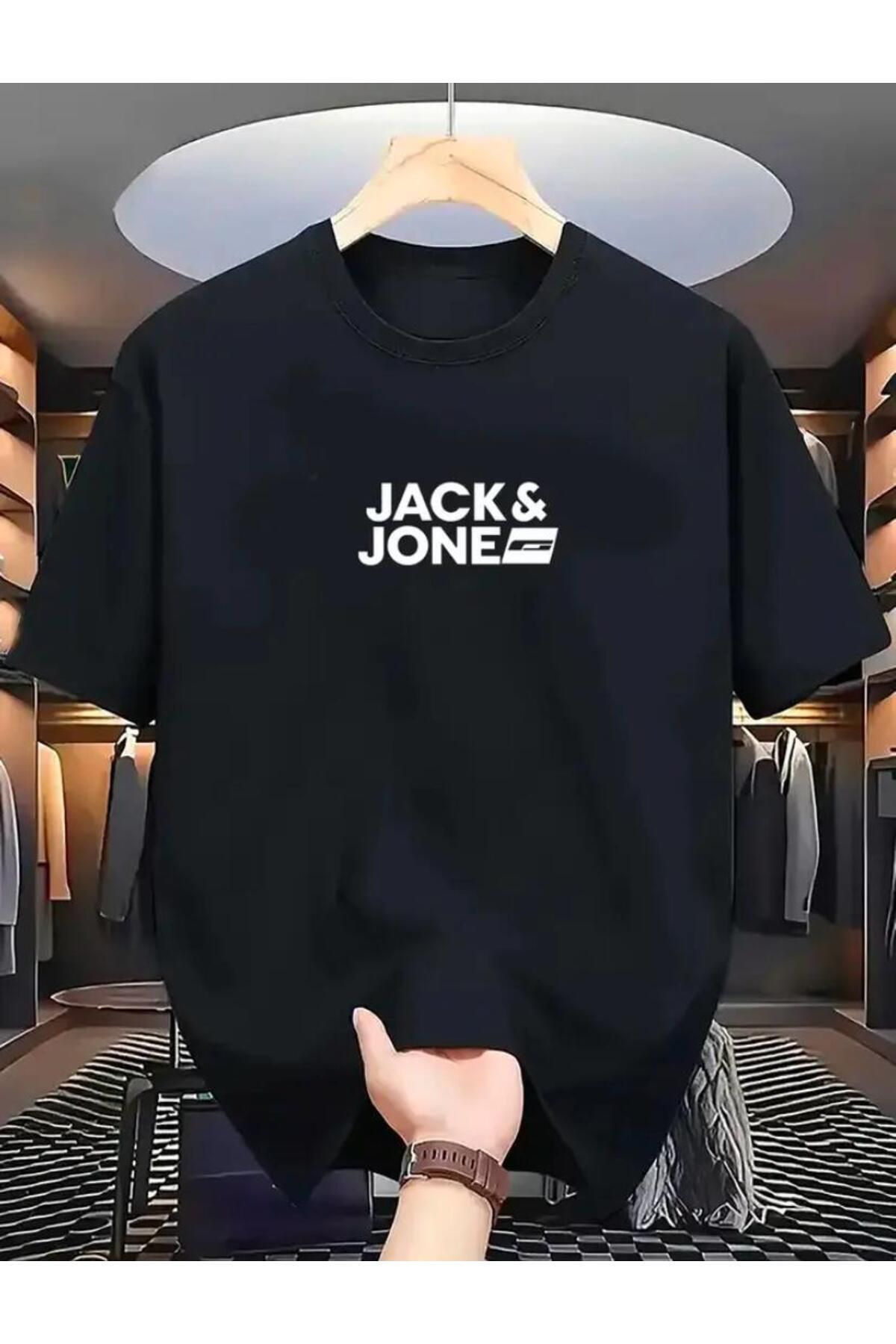Tarzsokak Jack Jone Yazı Baskılı Basic