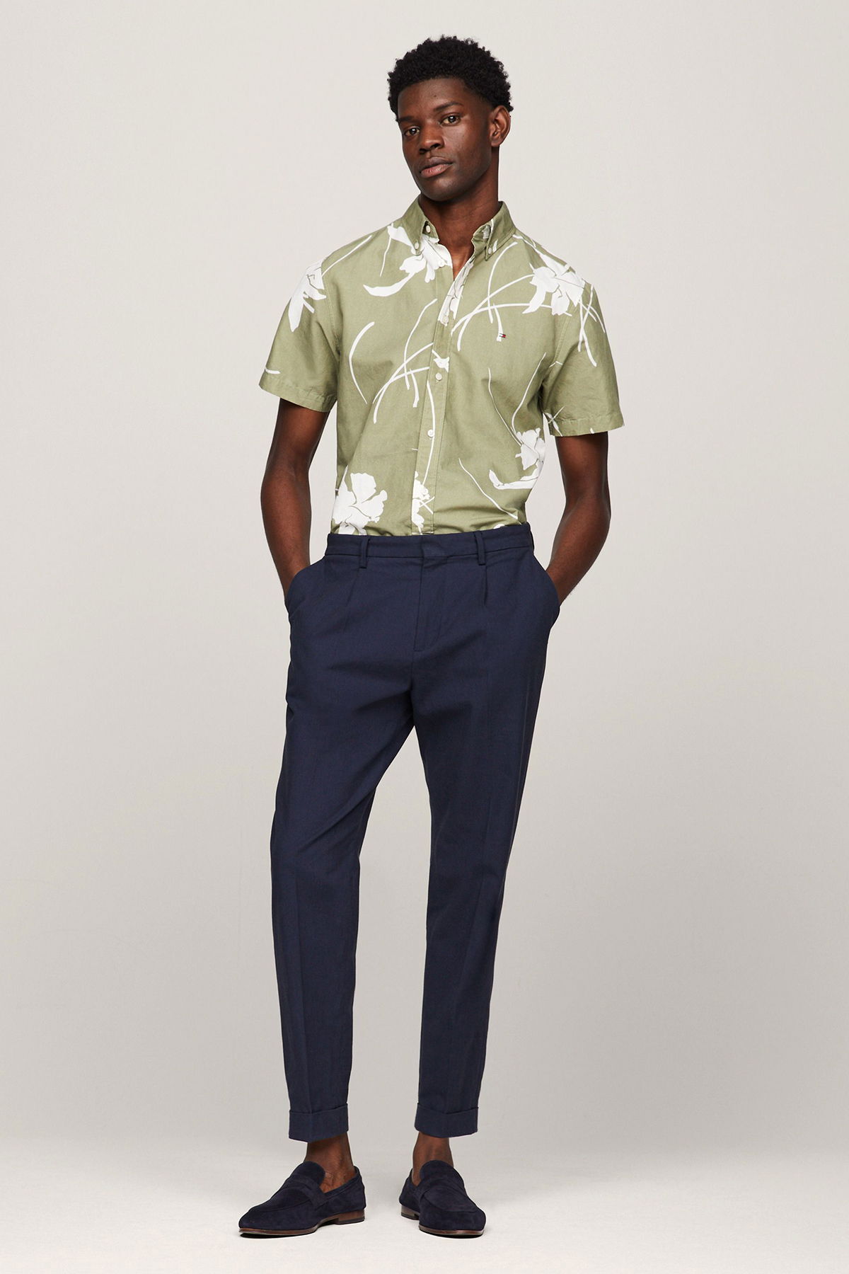 تامی هیلفیگر پیراهن طرح‌دار مردانه