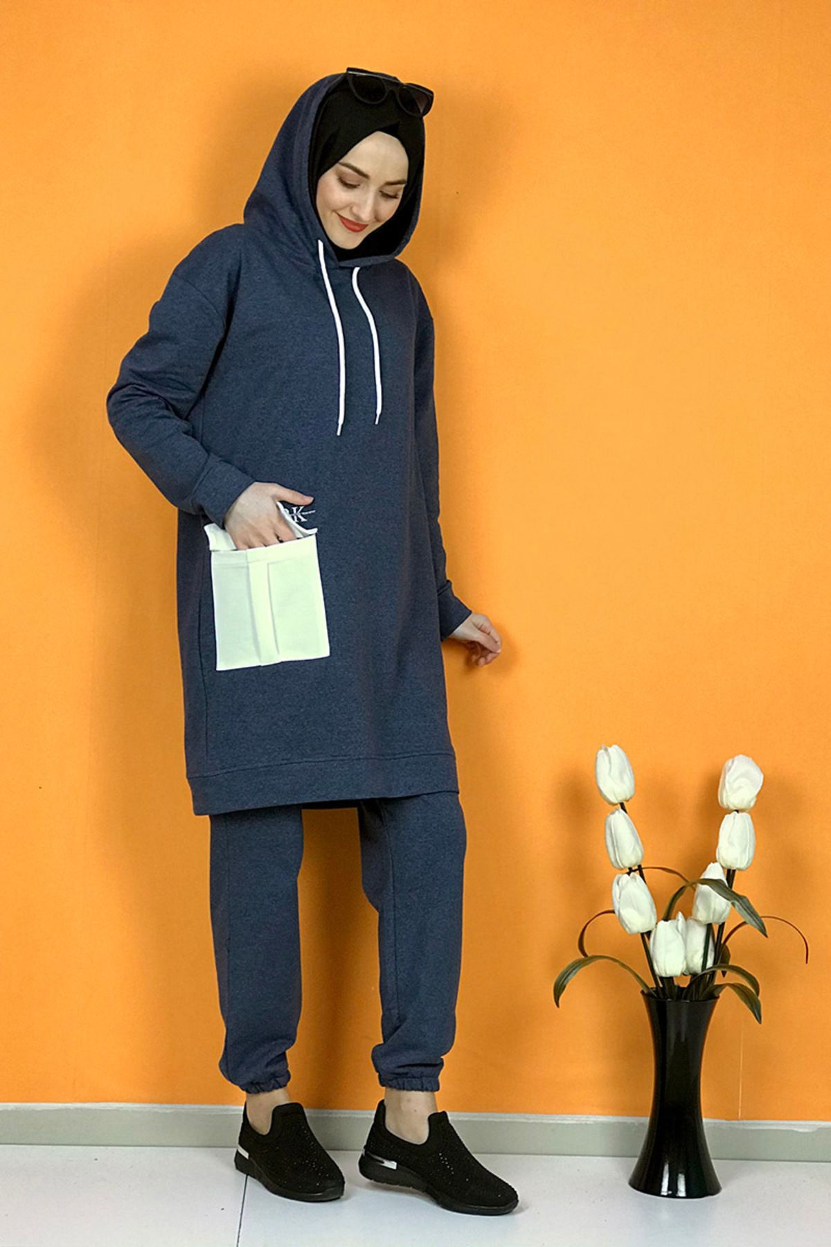 COXO Fashion`S Moda Çizgi Eşorfman Takımı