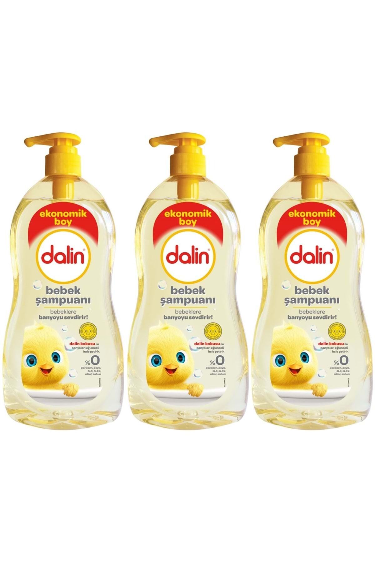 Bebek Şampuanı 900ml Klasik Pompalı (3 LÜ SET)