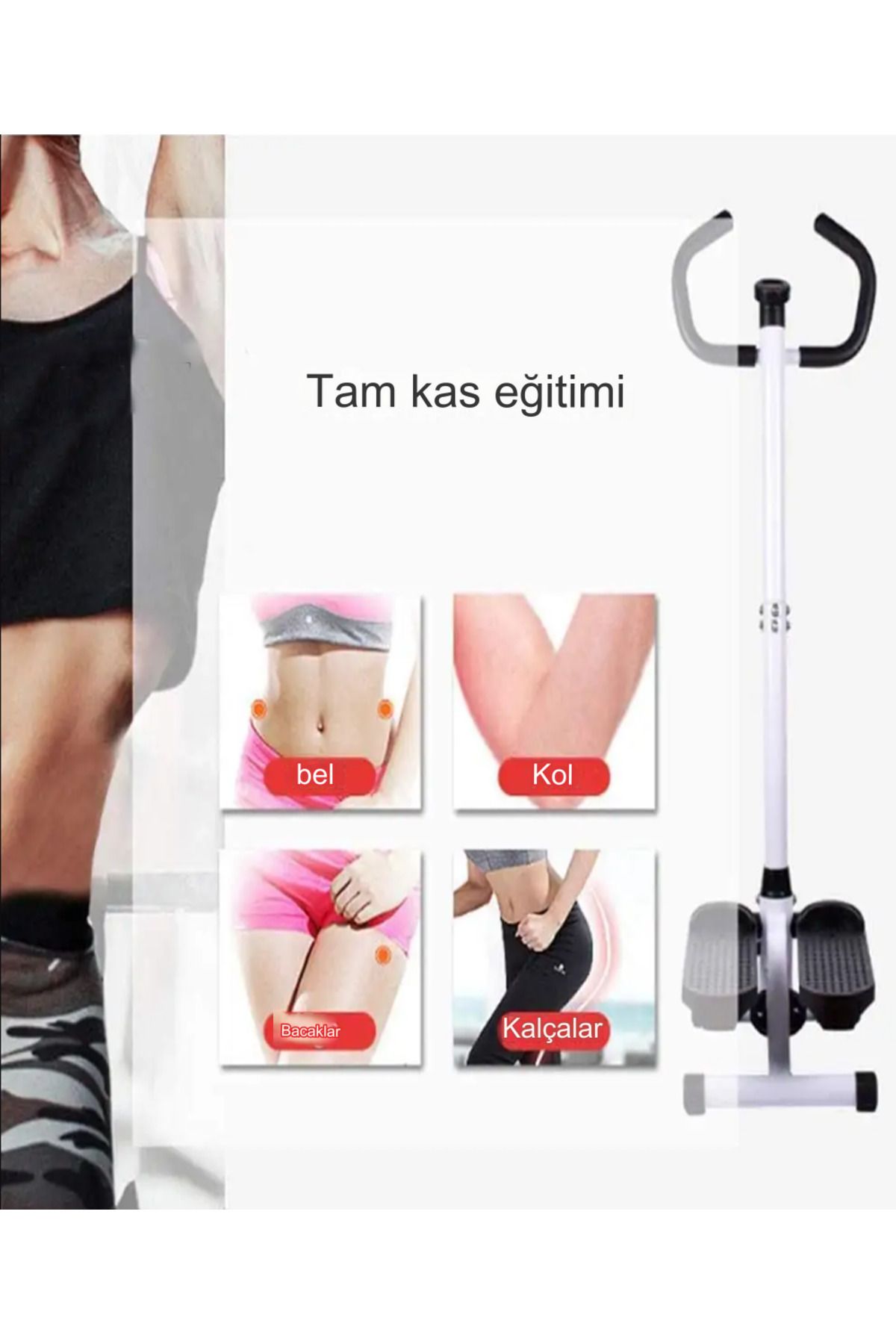 POBO-Pb35 Vertical Model Stepper Fitness Twister Stepper Stepper Instrument Exercise Instrument with Rope 3
