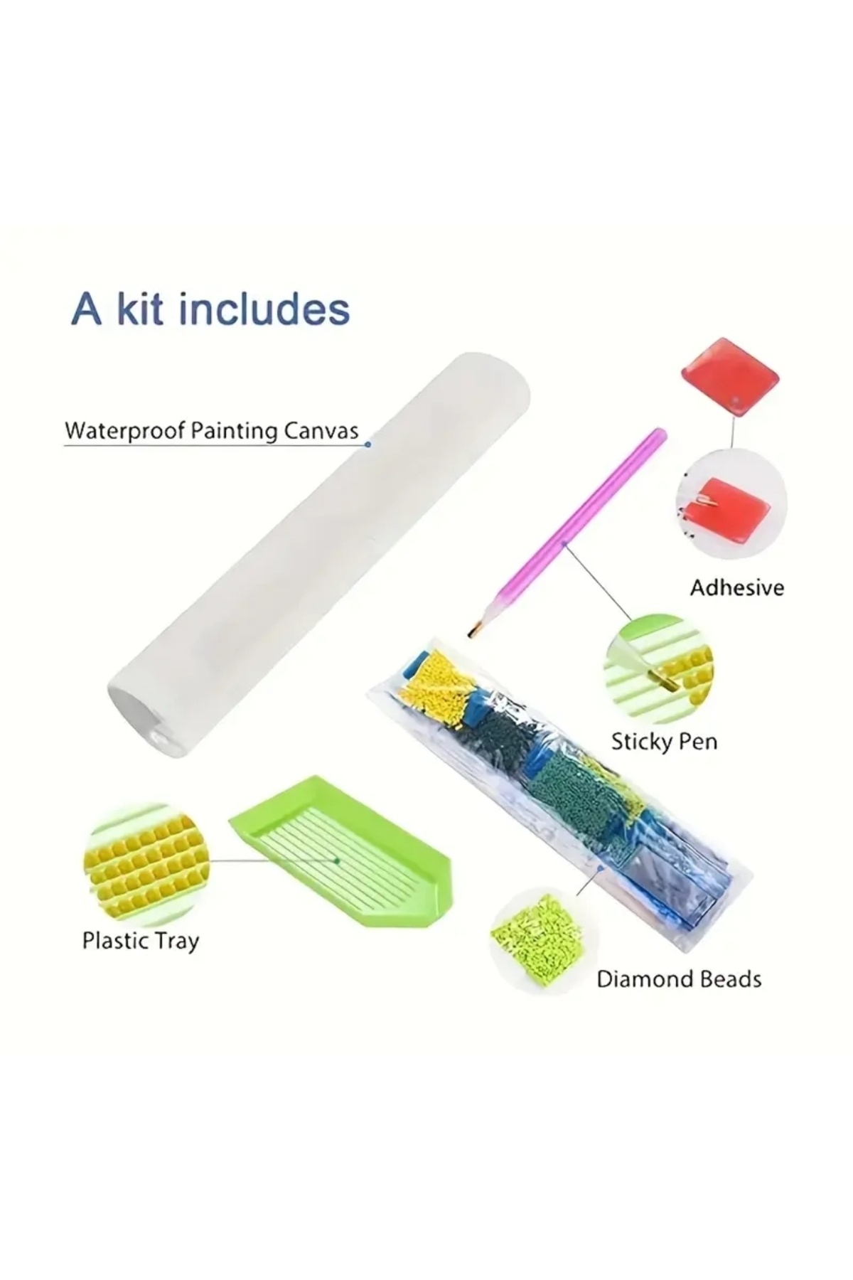 bilteknik-Diamond Bead Painting Kit 3