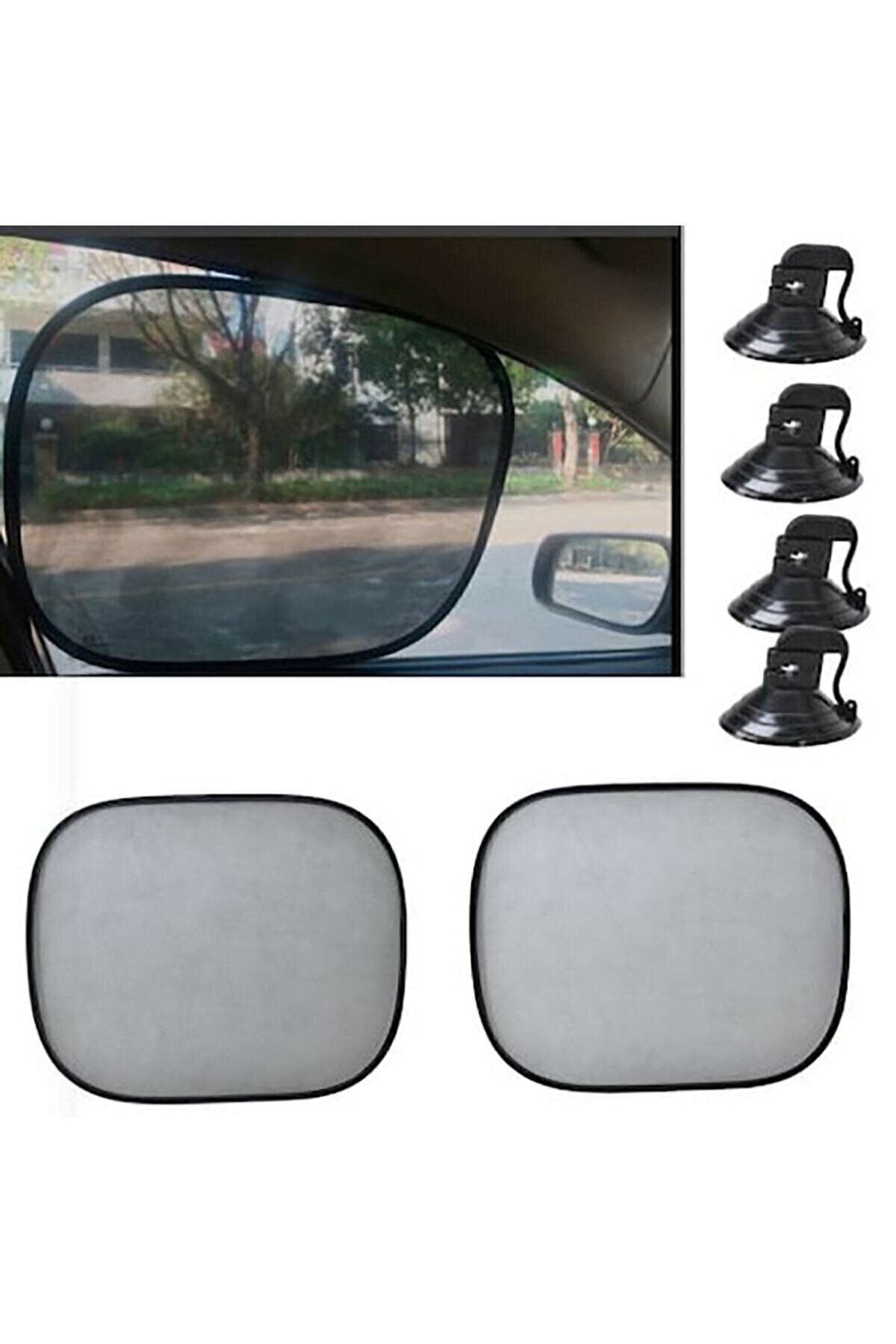 figiza Araba Yan Camlar Vantuzlu Güneşlik Uv Koruma Araç Bebek Emzirme Gölgelik, Sineklik (2 PARÇA) fotoğrafı 4 (önizleme)