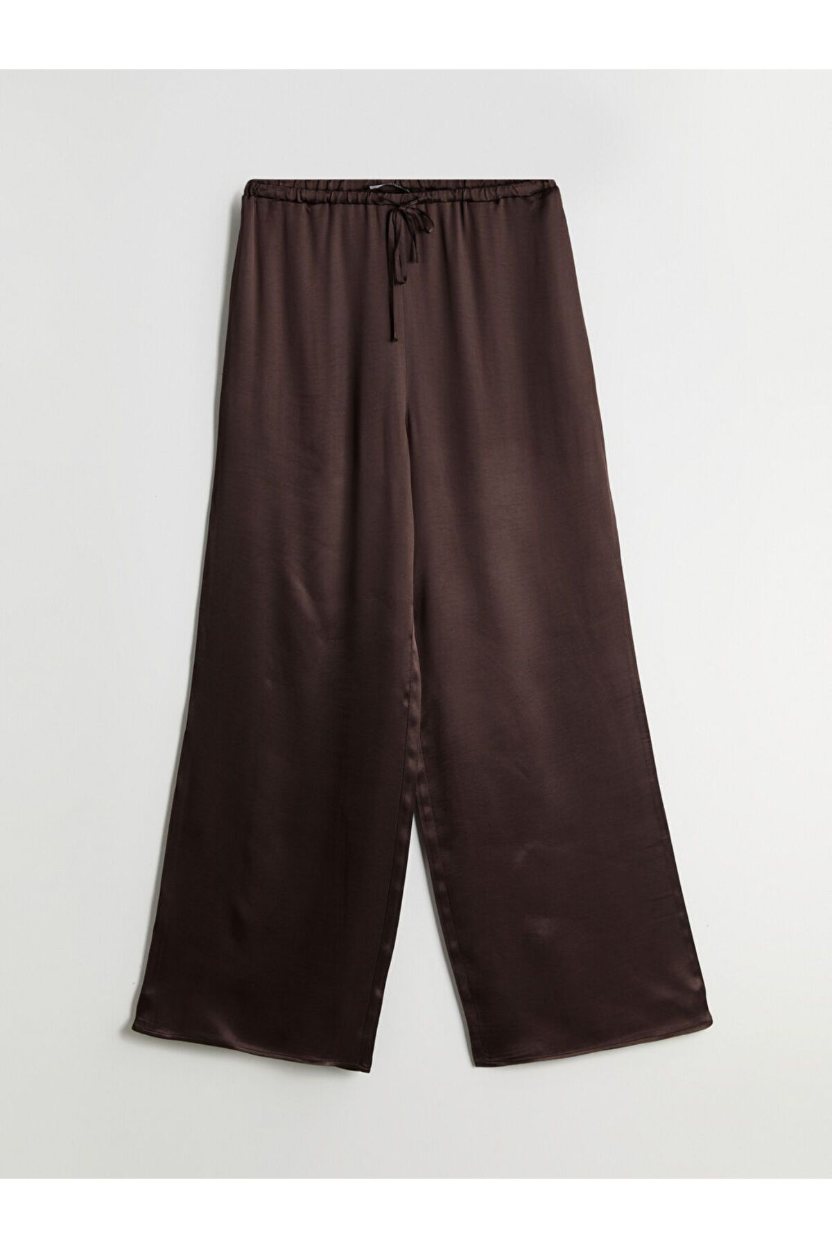 LC Waikiki Beli Lastikli Saten Kadın Pantolon
