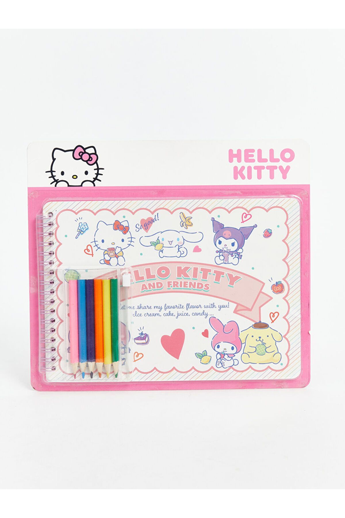 LC Waikiki Hello Kitty Baskılı Kız Çocuk Boyama Seti
