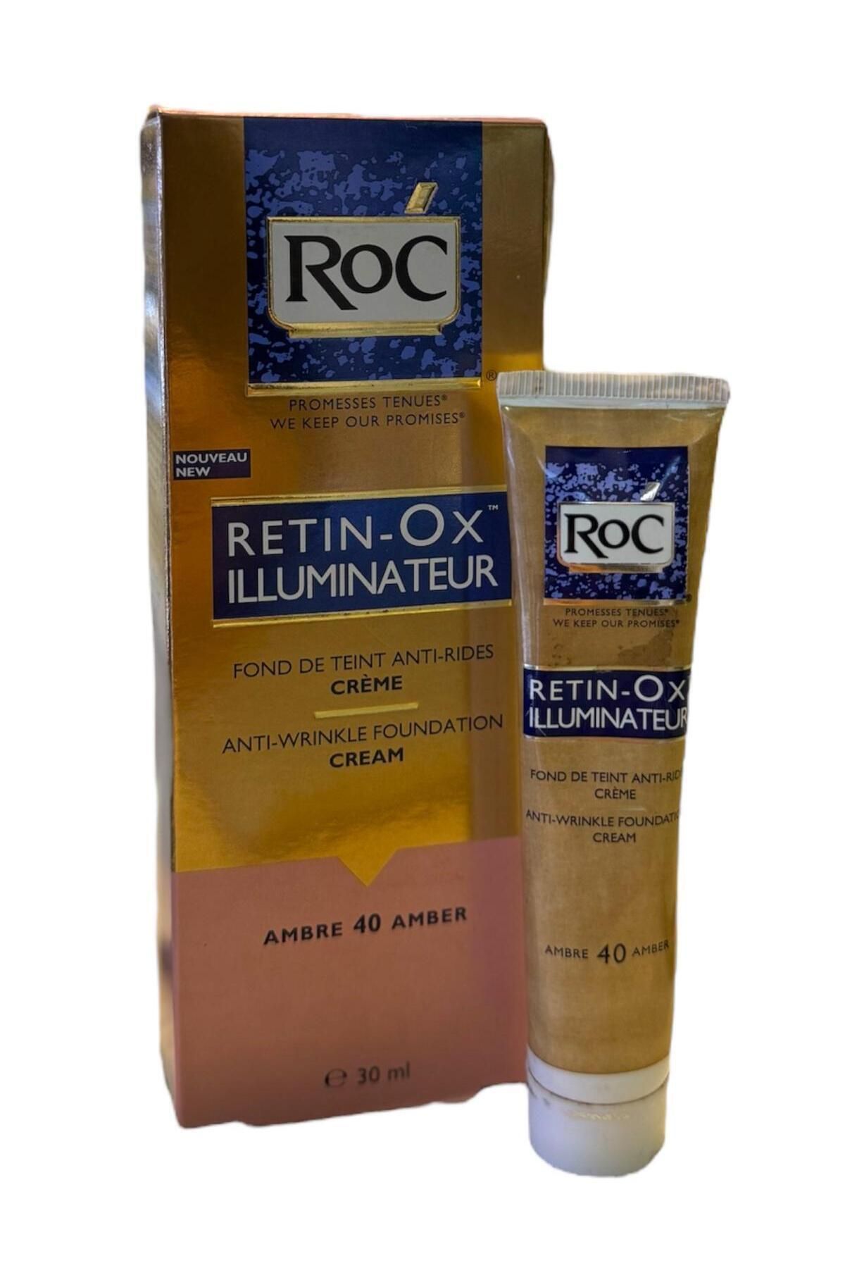 Roc-Retin-Ox Illuminator Anti-Wrinkle Foundation Cream Spf15 30 ml 3
