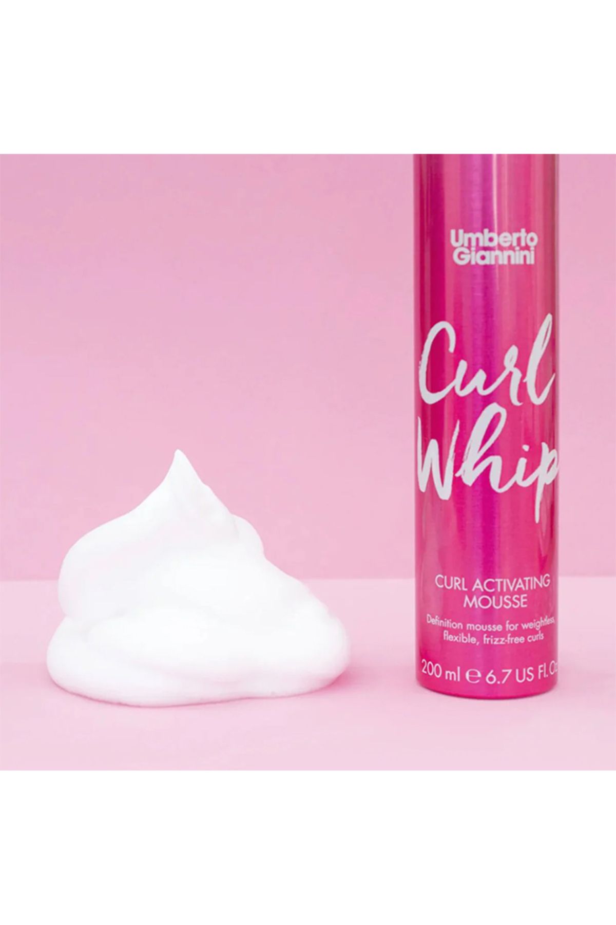Umberto Giannini-Whip Curl Activating Vegan Mousse 200ml 4